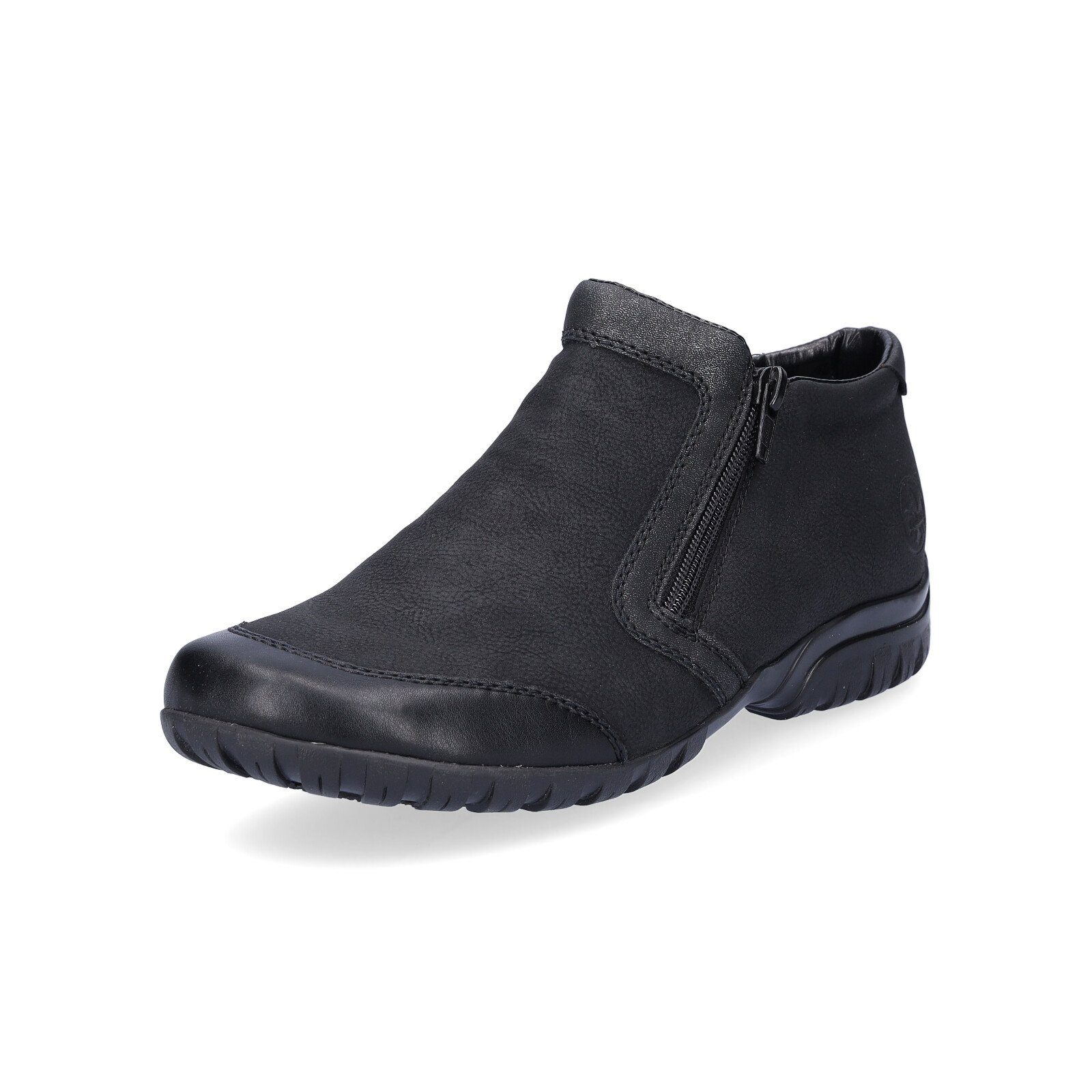 Rieker Damen Boot schwarz Ankleboots