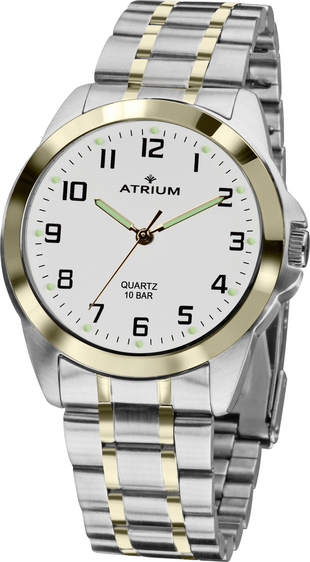 Atrium Quarzuhr A24-40, Armbanduhr, Damenuhr, Edelstahlarmband, analog günstig online kaufen