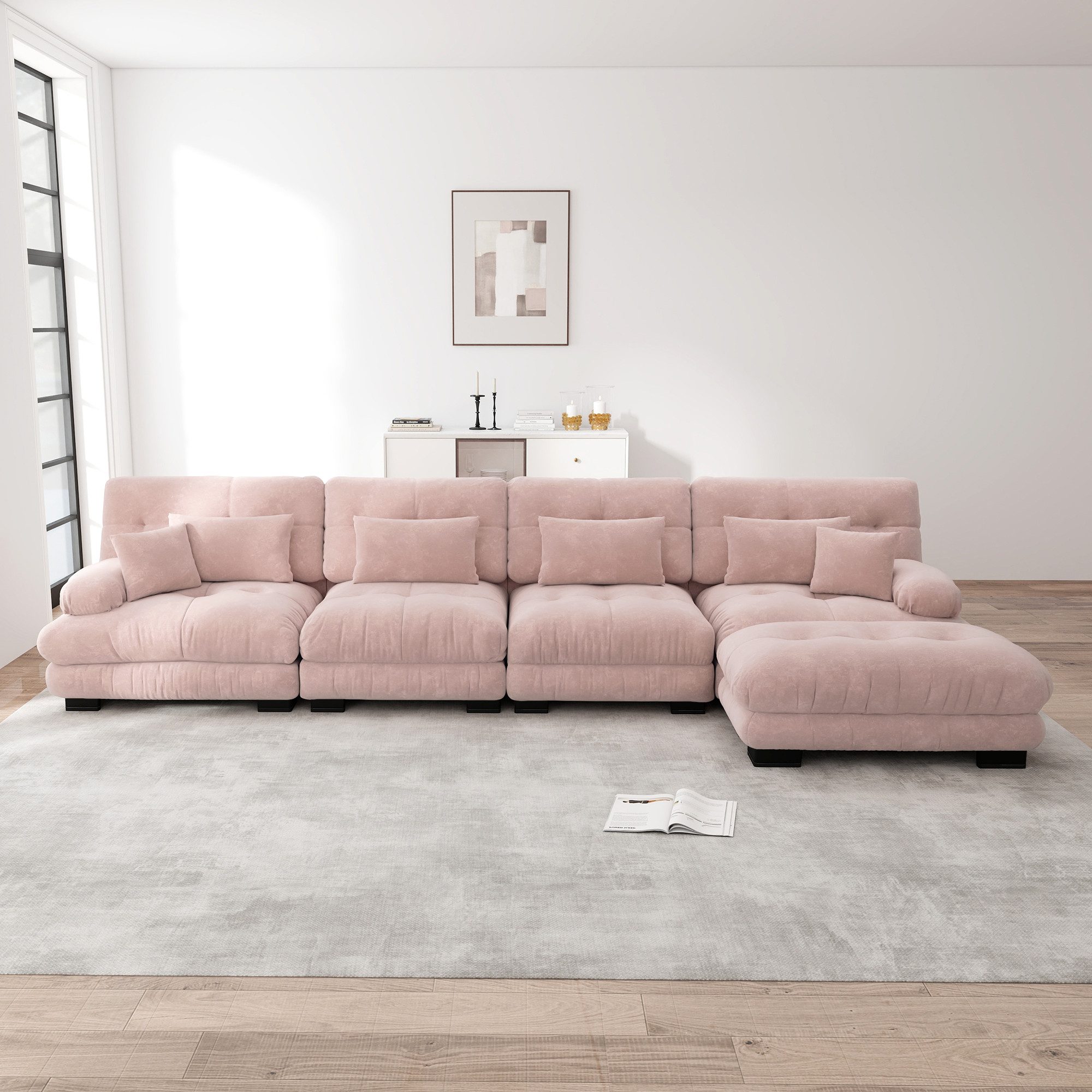 i@home Sofa Exquisites Chenille-Sofa mit Cloud-Komfort–Individuell günstig online kaufen