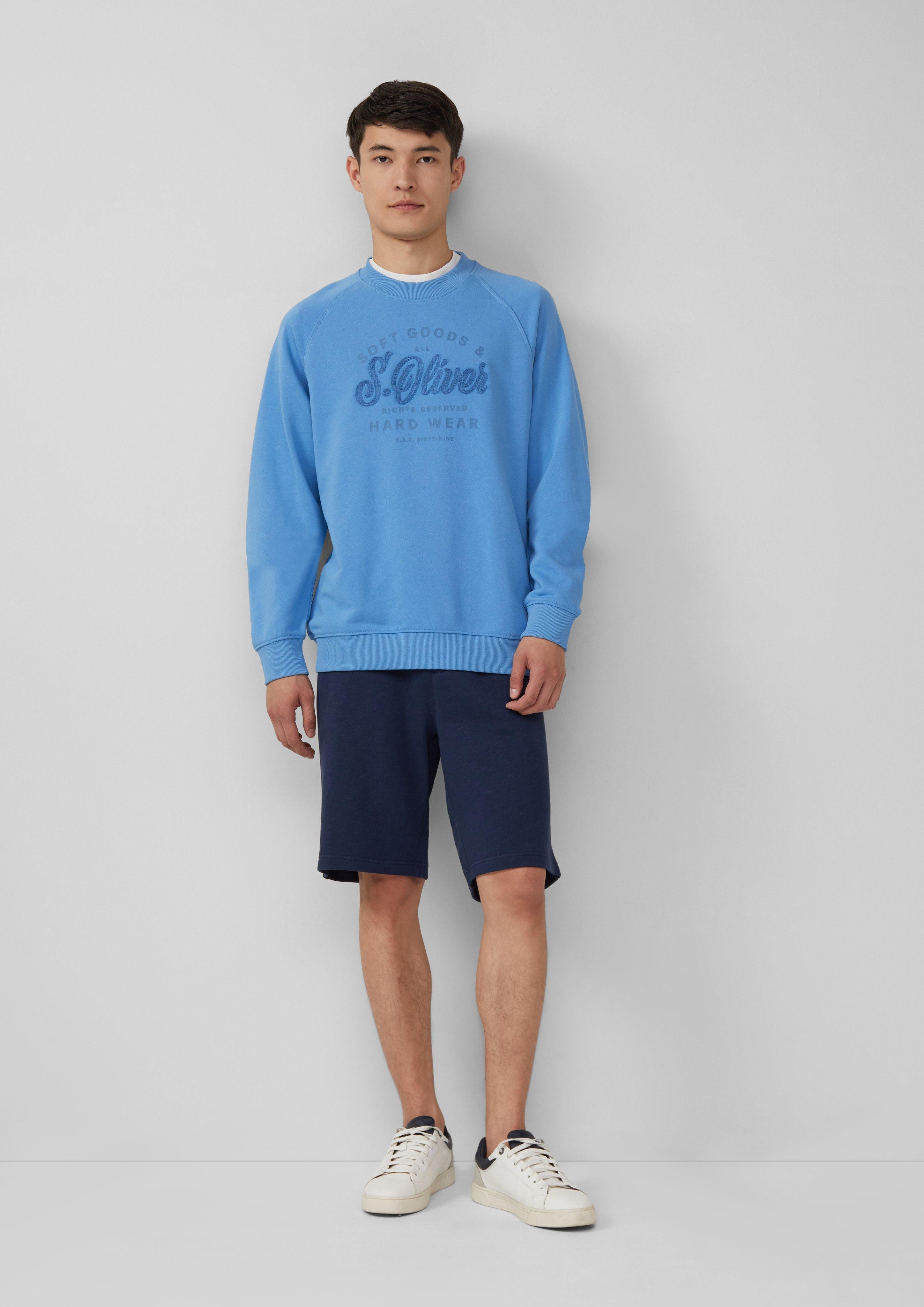 s.Oliver Bermudas Detroit: Sweat-Bermuda mit Flammgarnstruktur günstig online kaufen