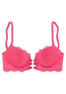 LASCANA Push-up-BH Eleonora mit dekorativer Schnürung vorn, sexy Dessous