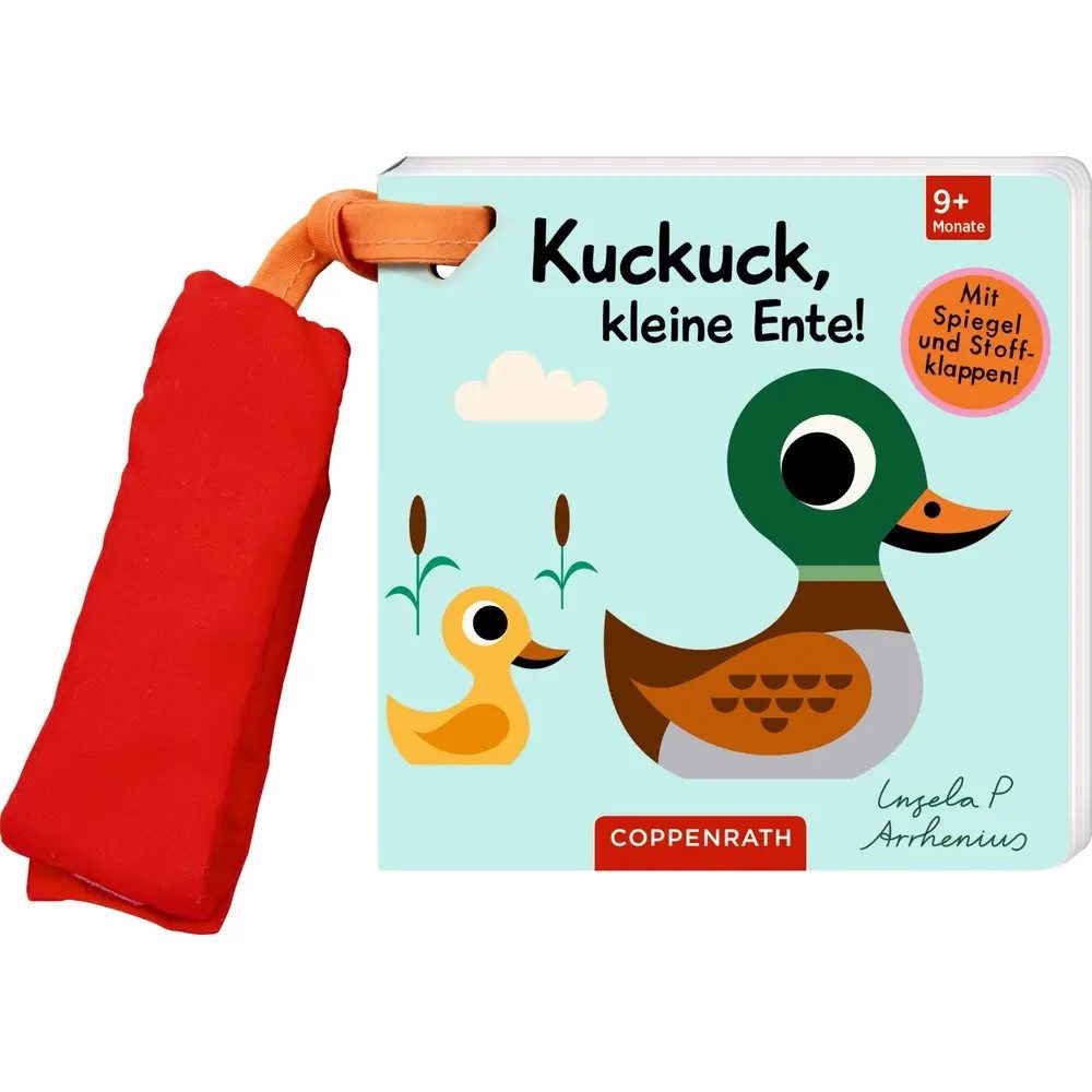 Zeichenalbum Mein Filz-Fühlbuch f.d.Buggy: Kuckuck, kl. Ente! (Fühl.&be)