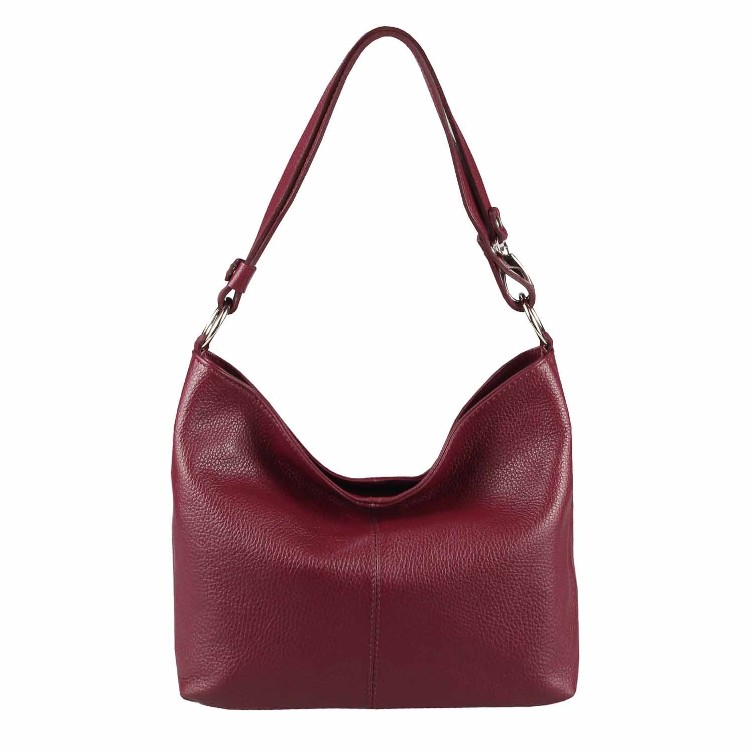 Shopper Made in Italy Damen Leder Tasche Schultertasche