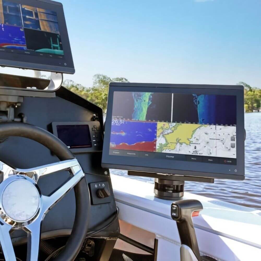 Railblaza Einerkajak Railblaza Hexx drehbare Plattform Echolothalterung