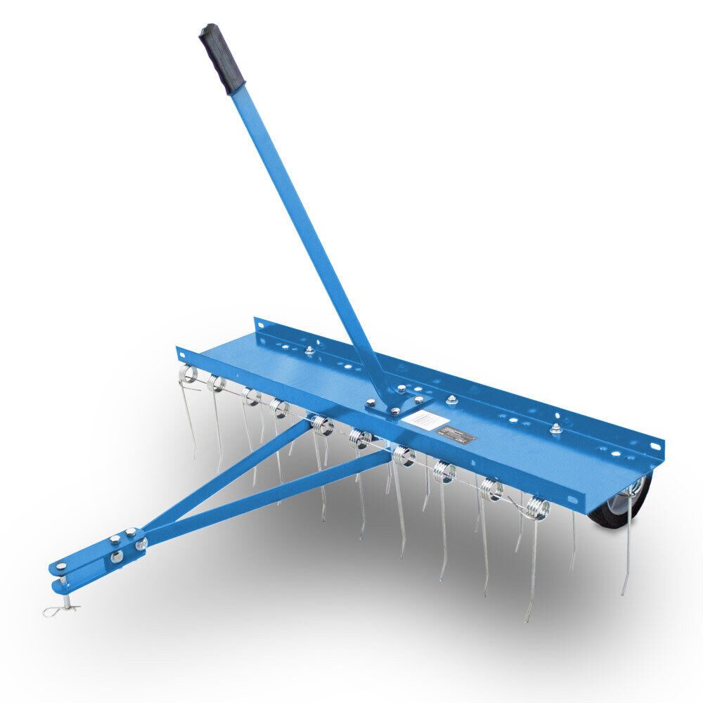Bituxx Rasenlüfter Vertikutierer / Rasenstriegel für Rasentraktor, 102 cm A günstig online kaufen