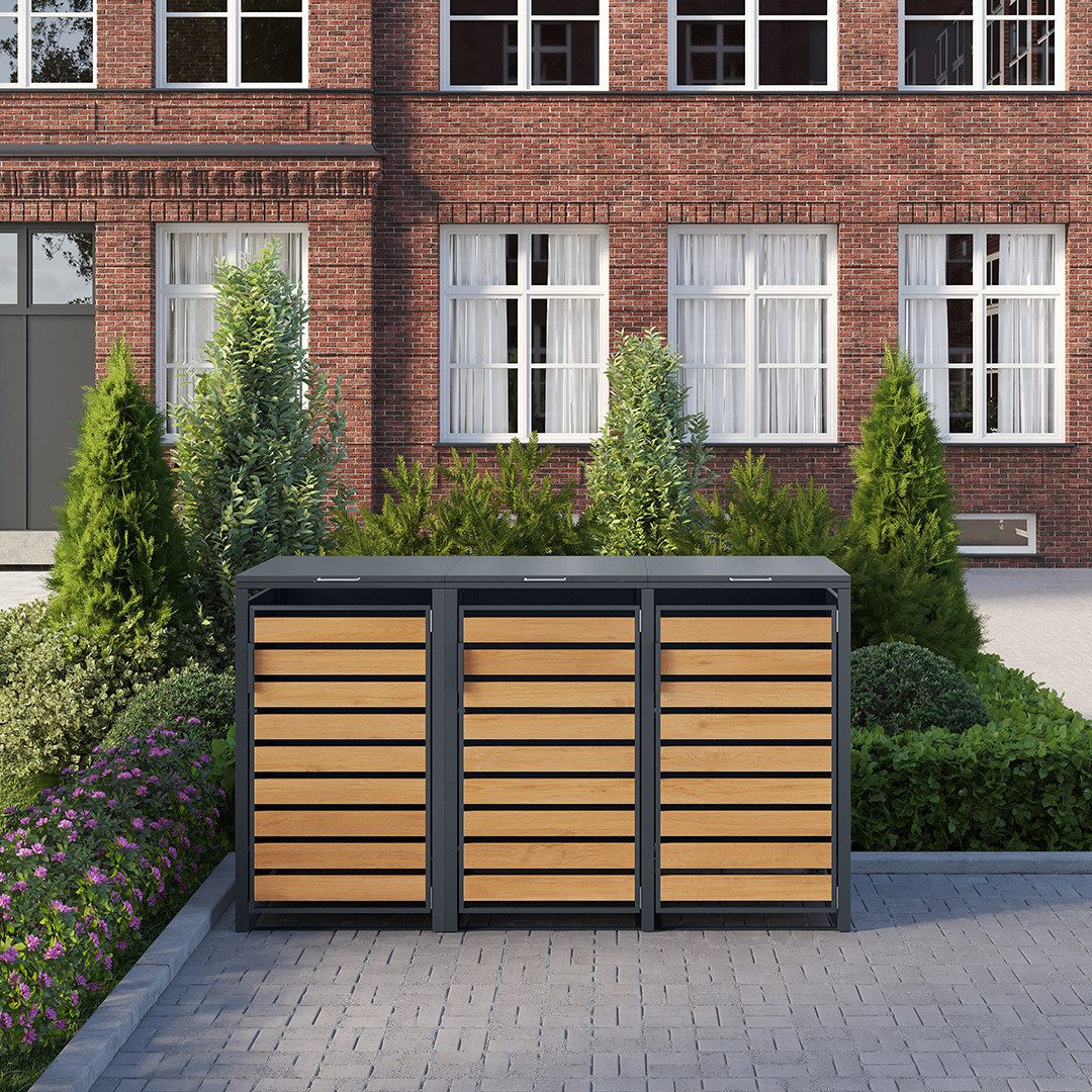 STEELSØN Mülltonnenbox Kestra 240L aus verzinktem günstig online kaufen
