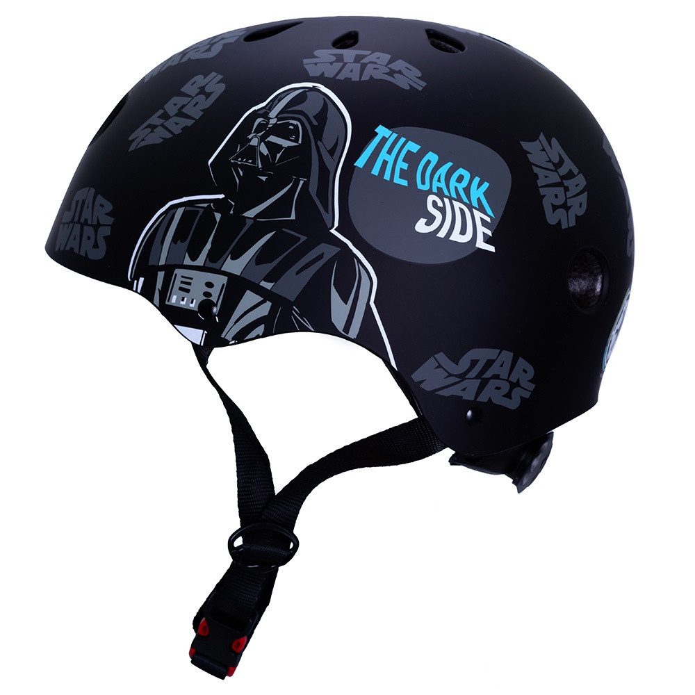 Seven Polska Kinderfahrradhelm Fahrradhelm „Star Wars“ – Skater 52-56 cm, ab 6 Jahren