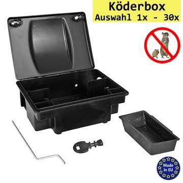 Petigi Köderbox 1-30x Köderstation Multibox Nagerstation Köderbox Mäusebox Rattenbox