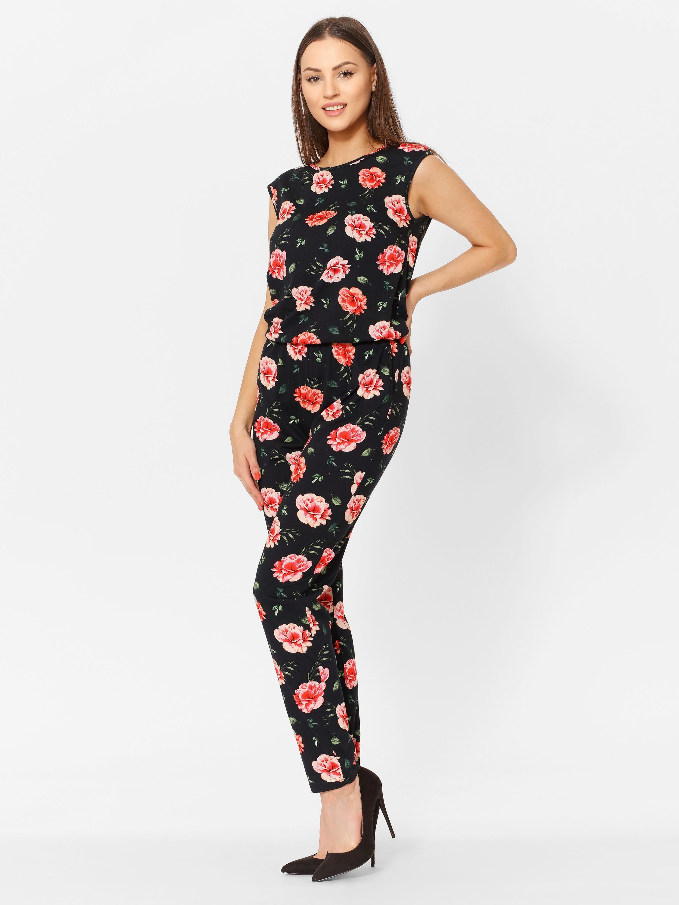 Bellivalini Jumpsuit Jumpsuit Women's Elegant Trouser Suit Playsuit Romper BLV50-211 (2-piece)