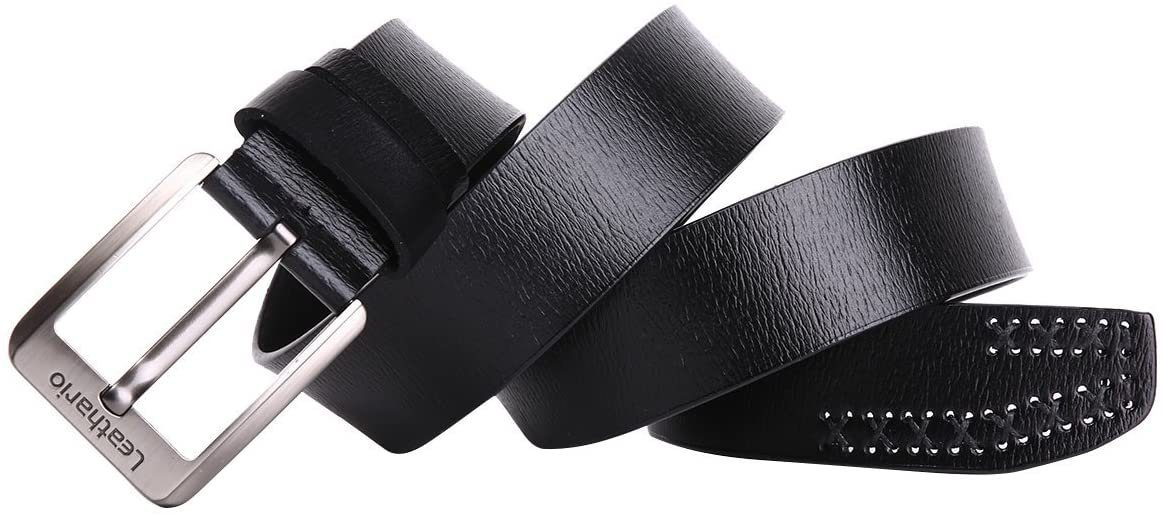 RAIKOU Ledergürtel Herren Koppelgürtel / Jeansgürte günstig online kaufen