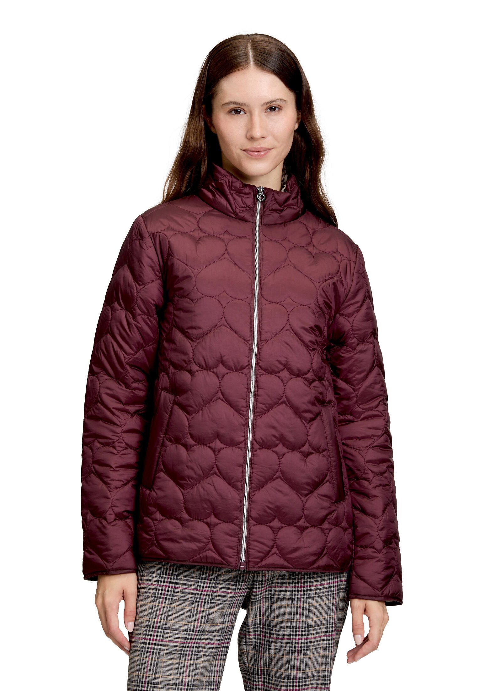 Cartoon Outdoorjacke Damen mit Steppungen