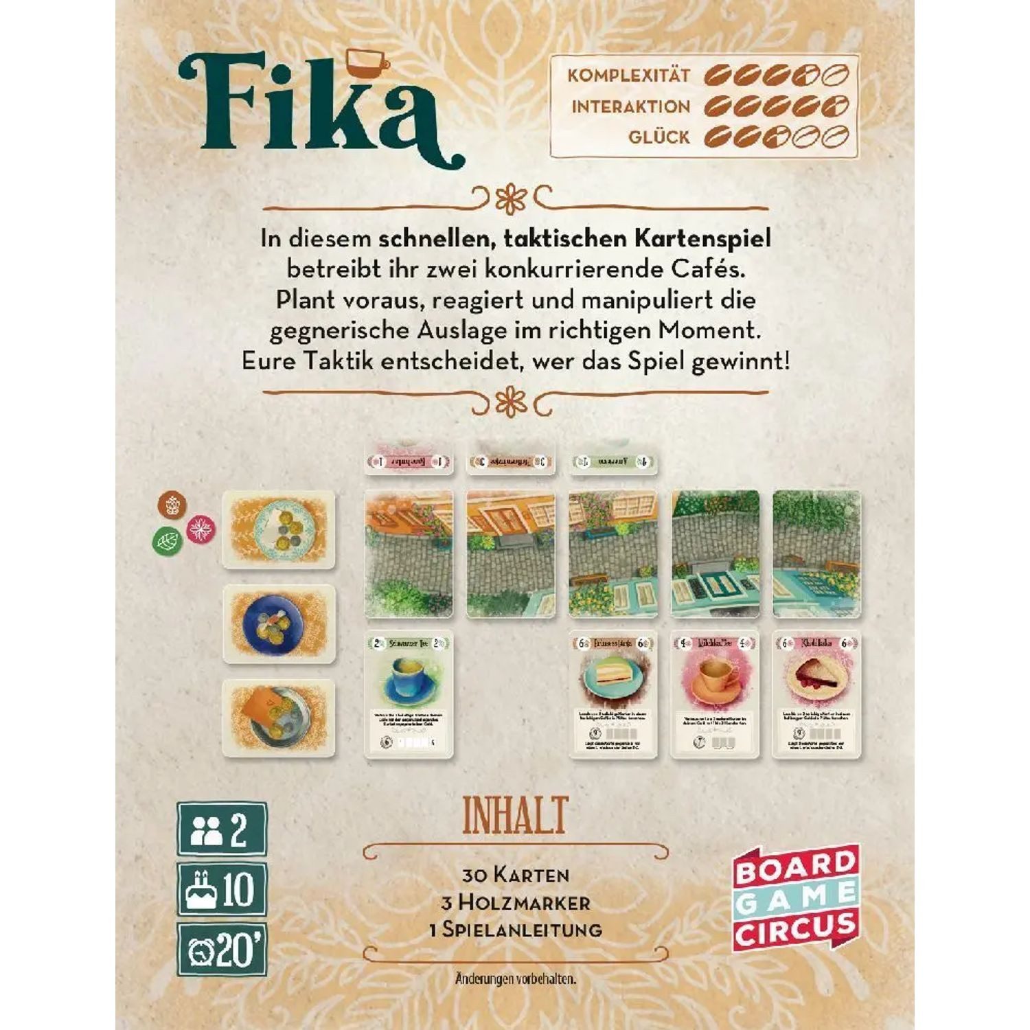 Board Game Circus Spiel Fika