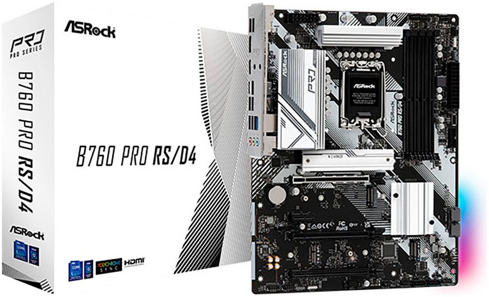 B760 Pro RS/D4 Mainboard