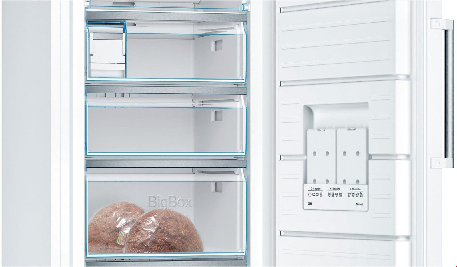 BOSCH Gefrierschrank GSN 51 AWCV NoFrost 161 x 70 cm weiß