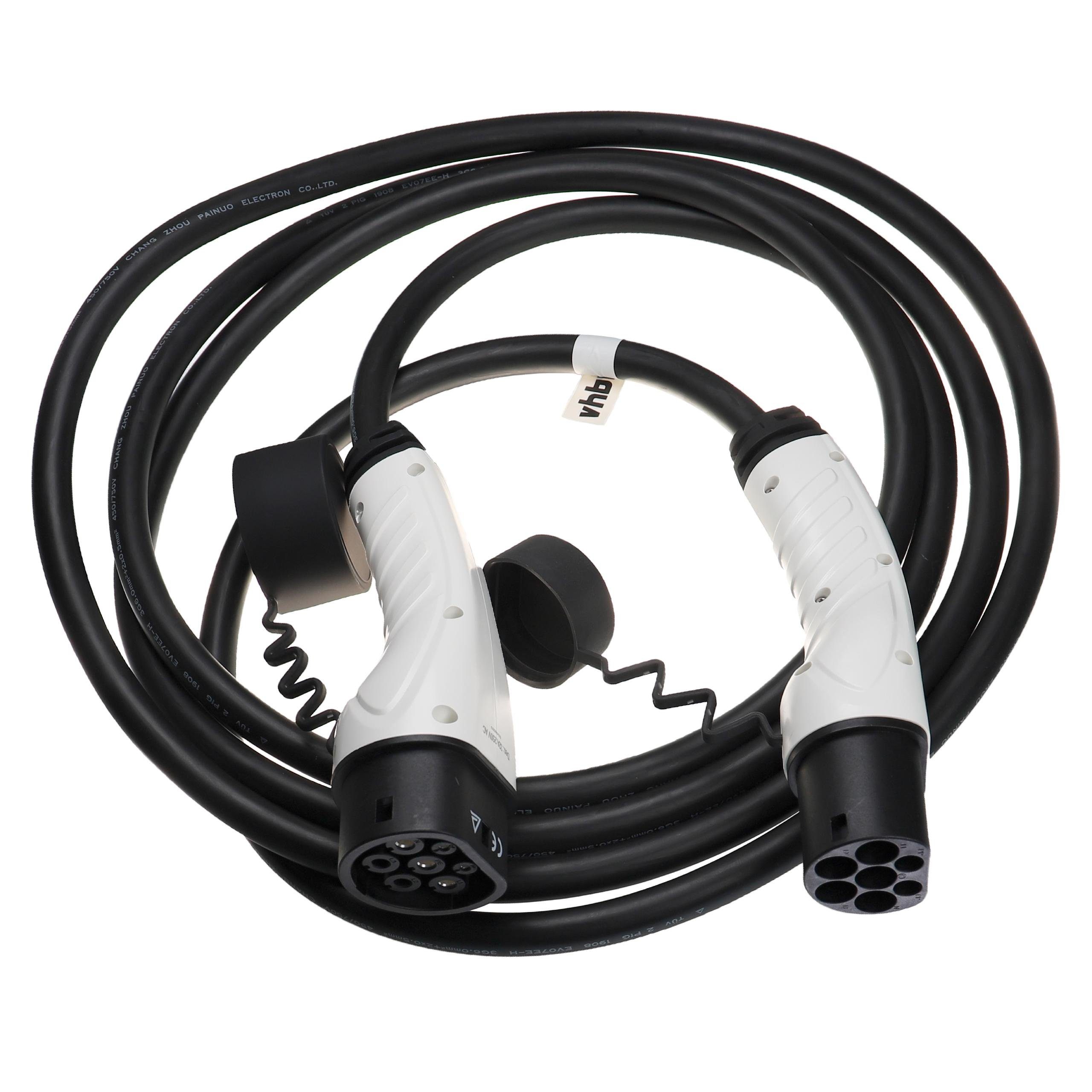 vhbw Ladekabel passend für VW Arteon eHybrid, Golf GTE, Golf eTSI, ID.3 ...