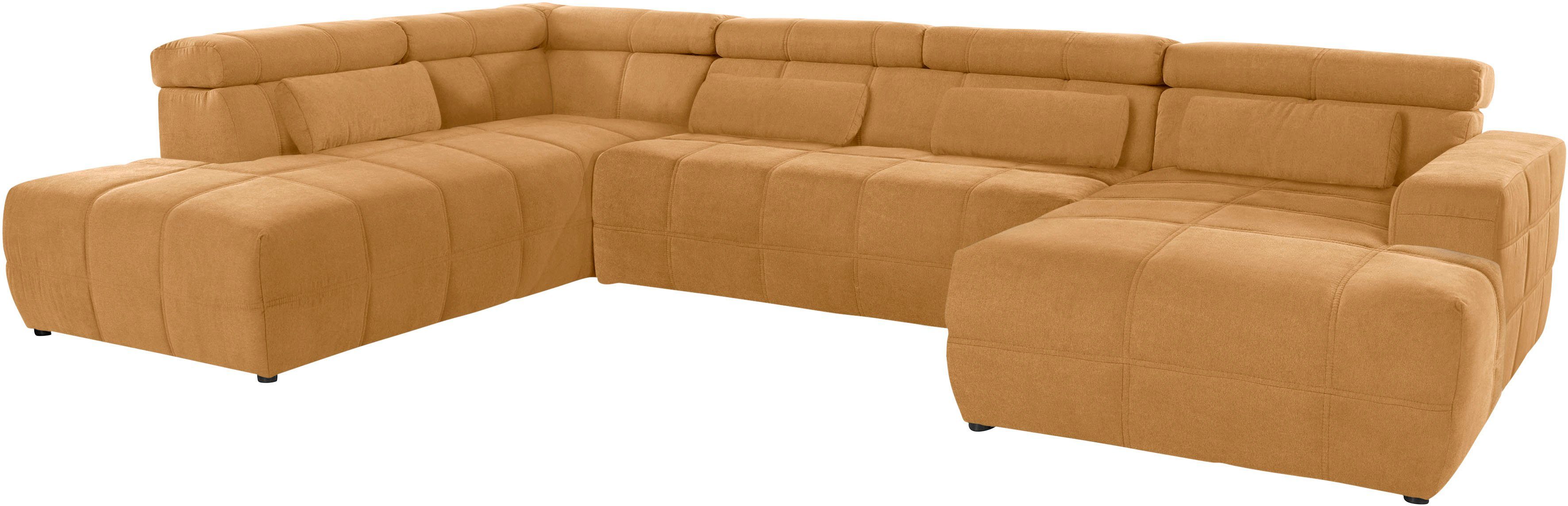 DOMO collection Wohnlandschaft "Brandon, whlw. mit Sitztiefenverstellung, w günstig online kaufen