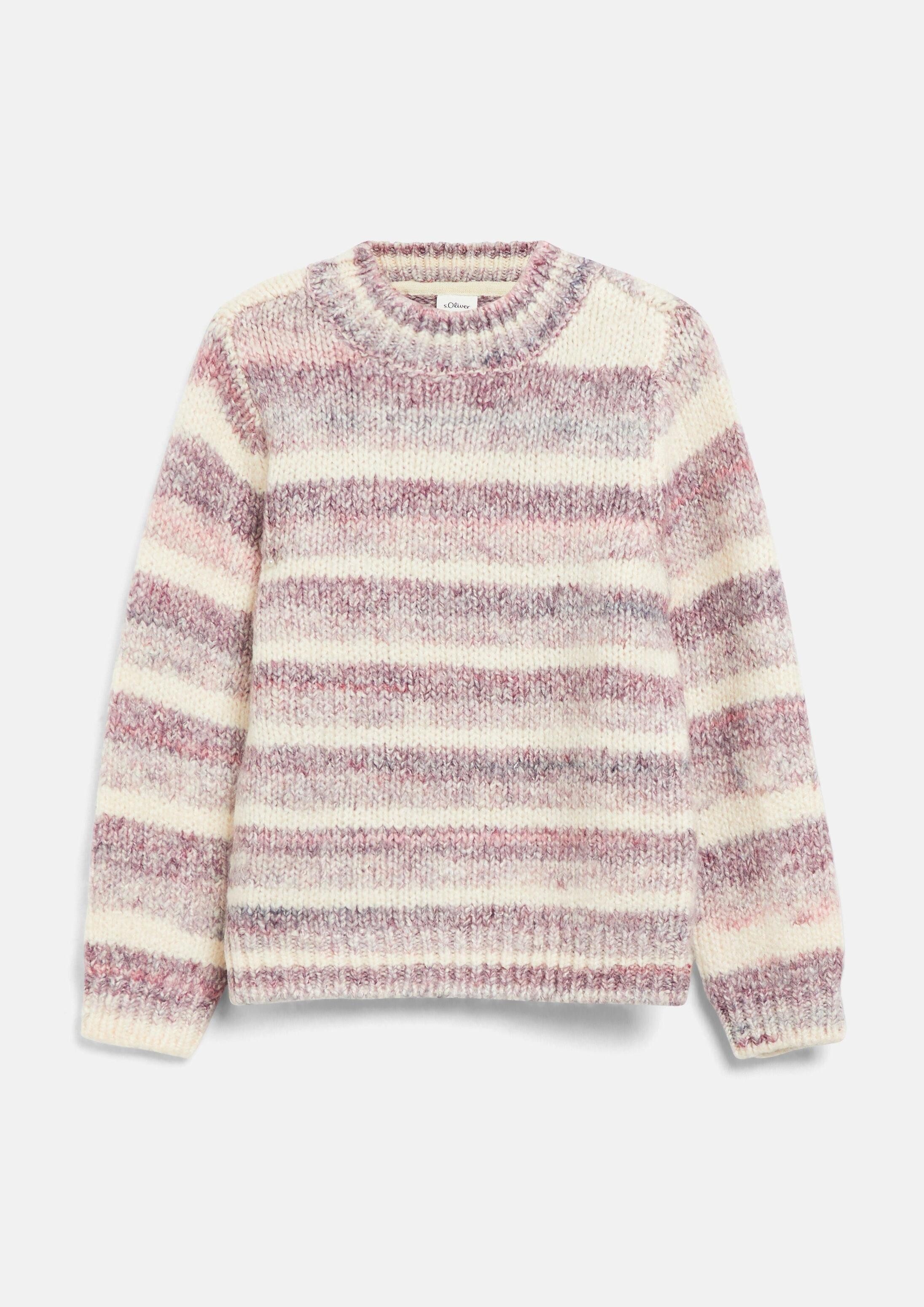 s.Oliver Longpullover Strickpullover Kuscheliger Strickpullover
