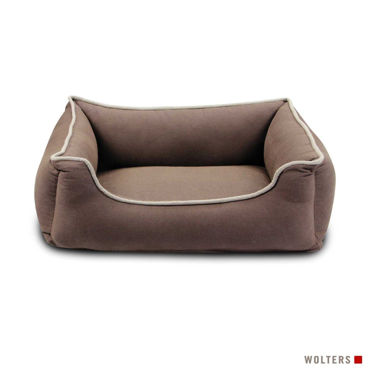 Wolters Tierbett Eco-Well Hunde Lounge braun/beige