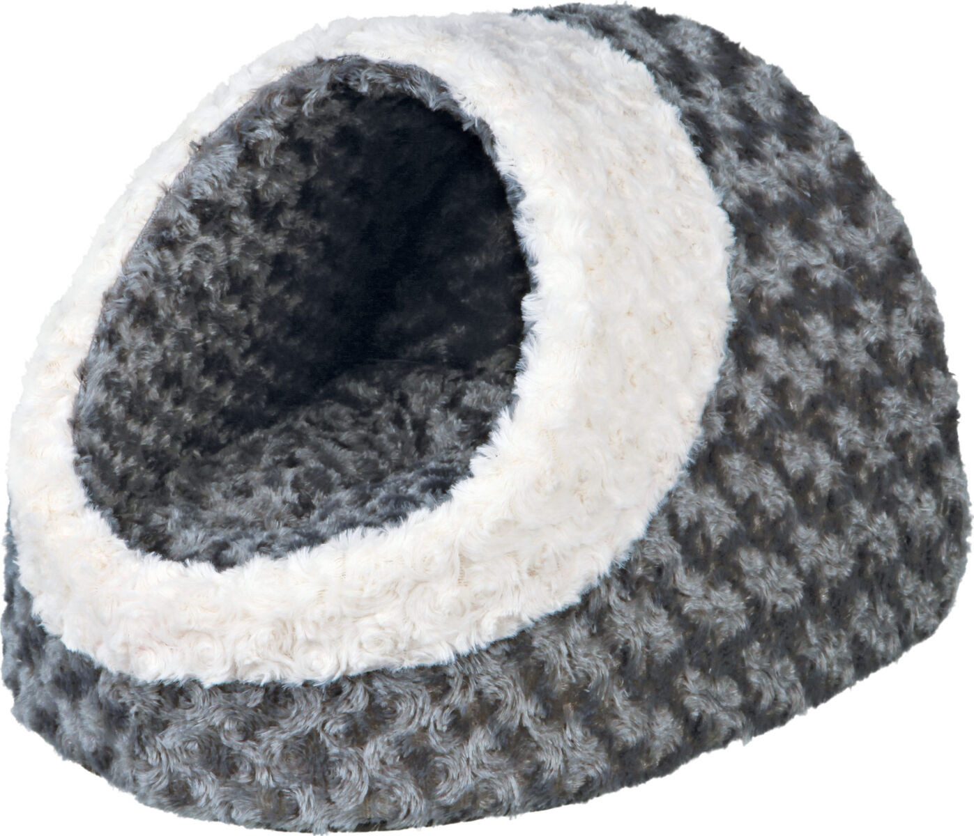 TRIXIE Tierhöhle Höhle Kaline - grau/creme - 35 × 26 × 41 cm