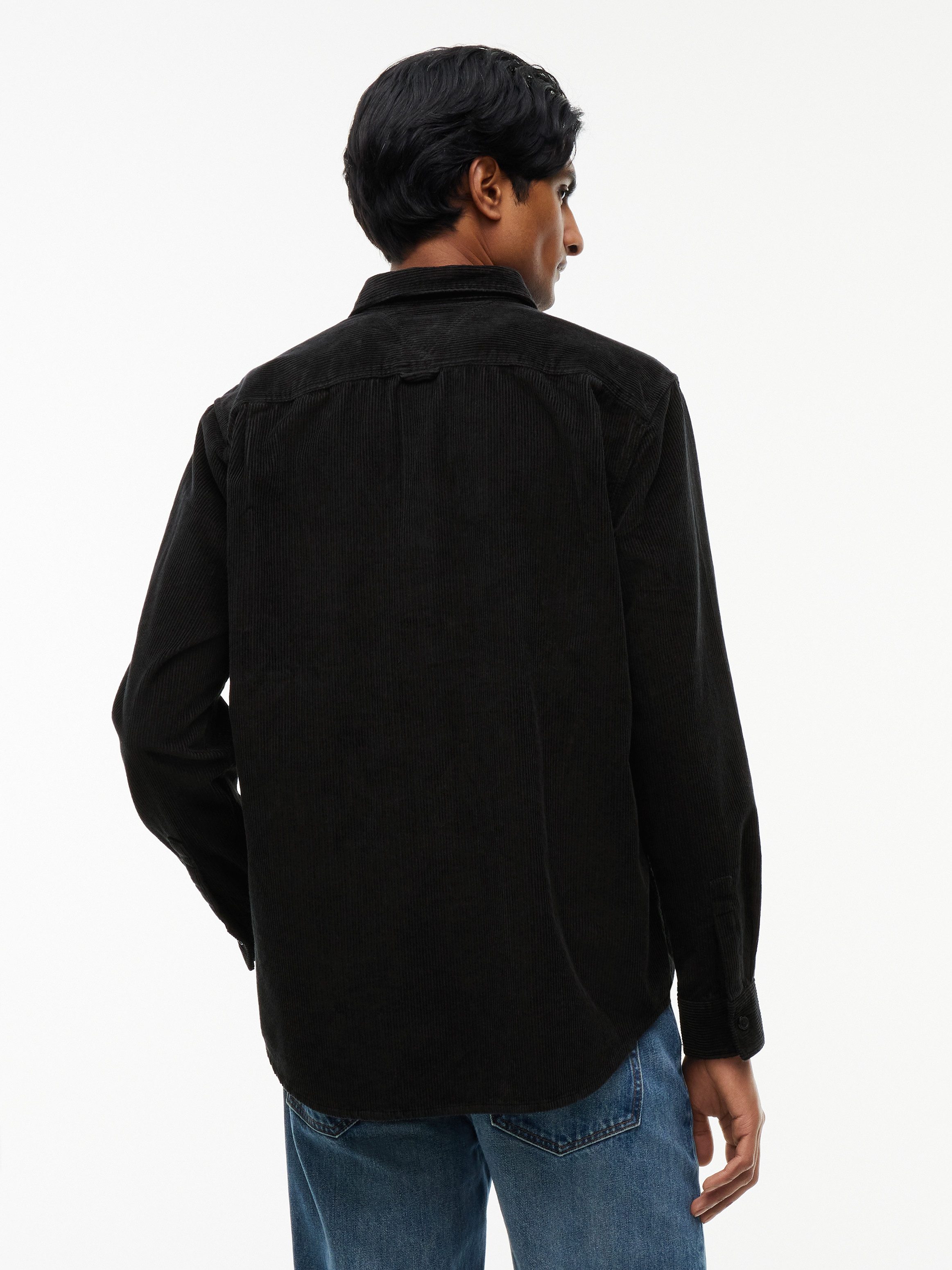 Tommy Jeans Langarmhemd RELAXED CORDUROY SHIRT Relaxed fit mit Brusttaschen