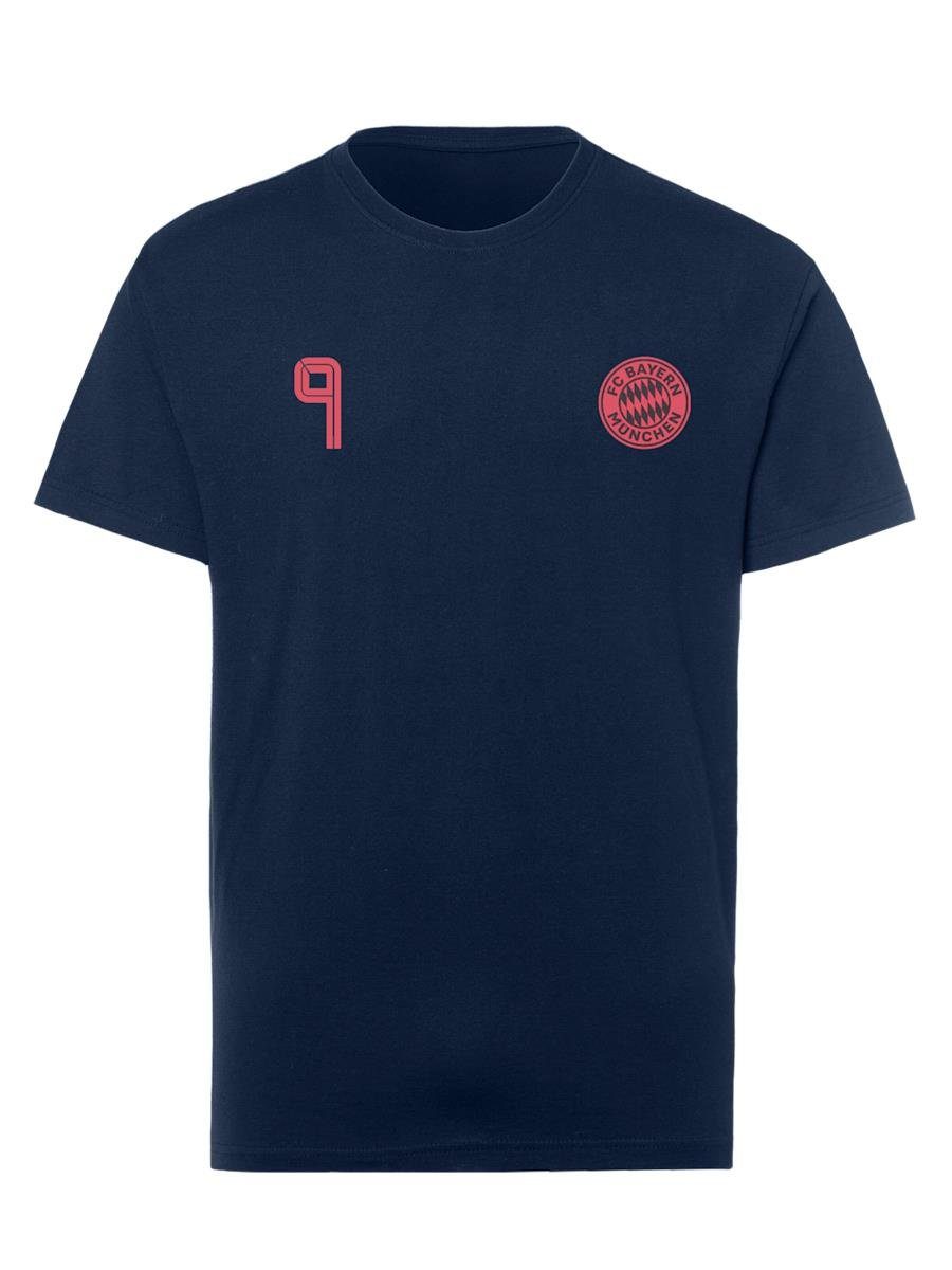 München FC T-Shirt Lewandowski Bayern 9 (1-tlg)