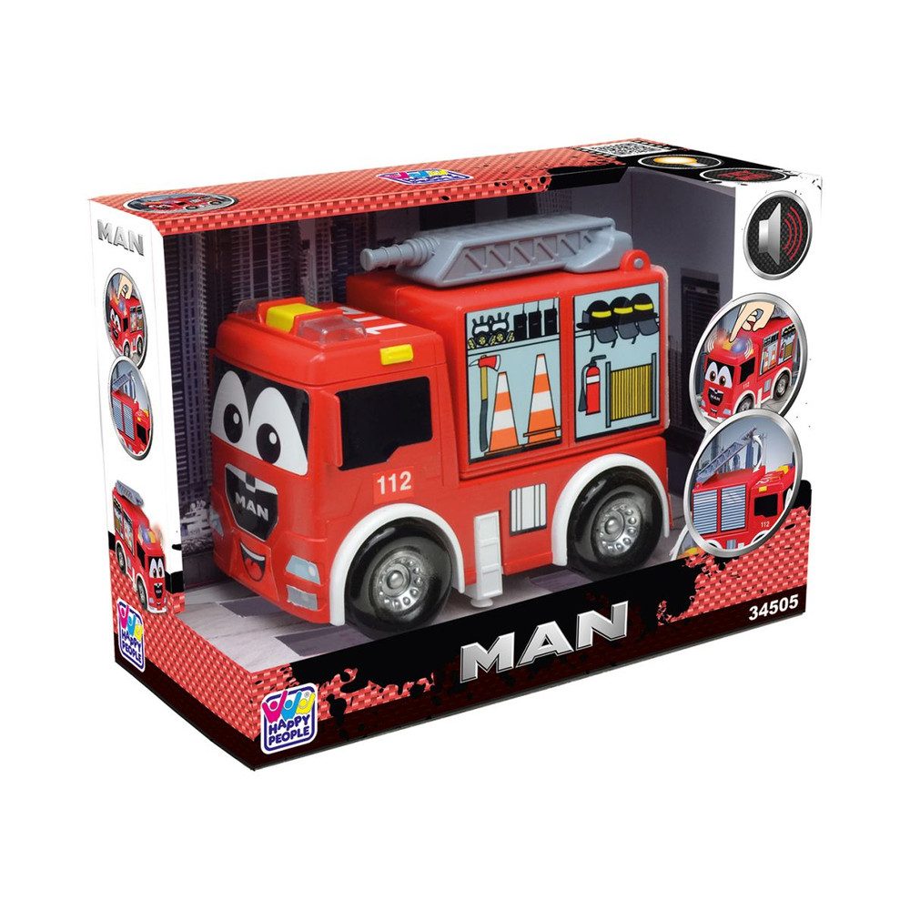 Happy People Spielzeug-Traktor MAN - Feuerwehrauto günstig online kaufen