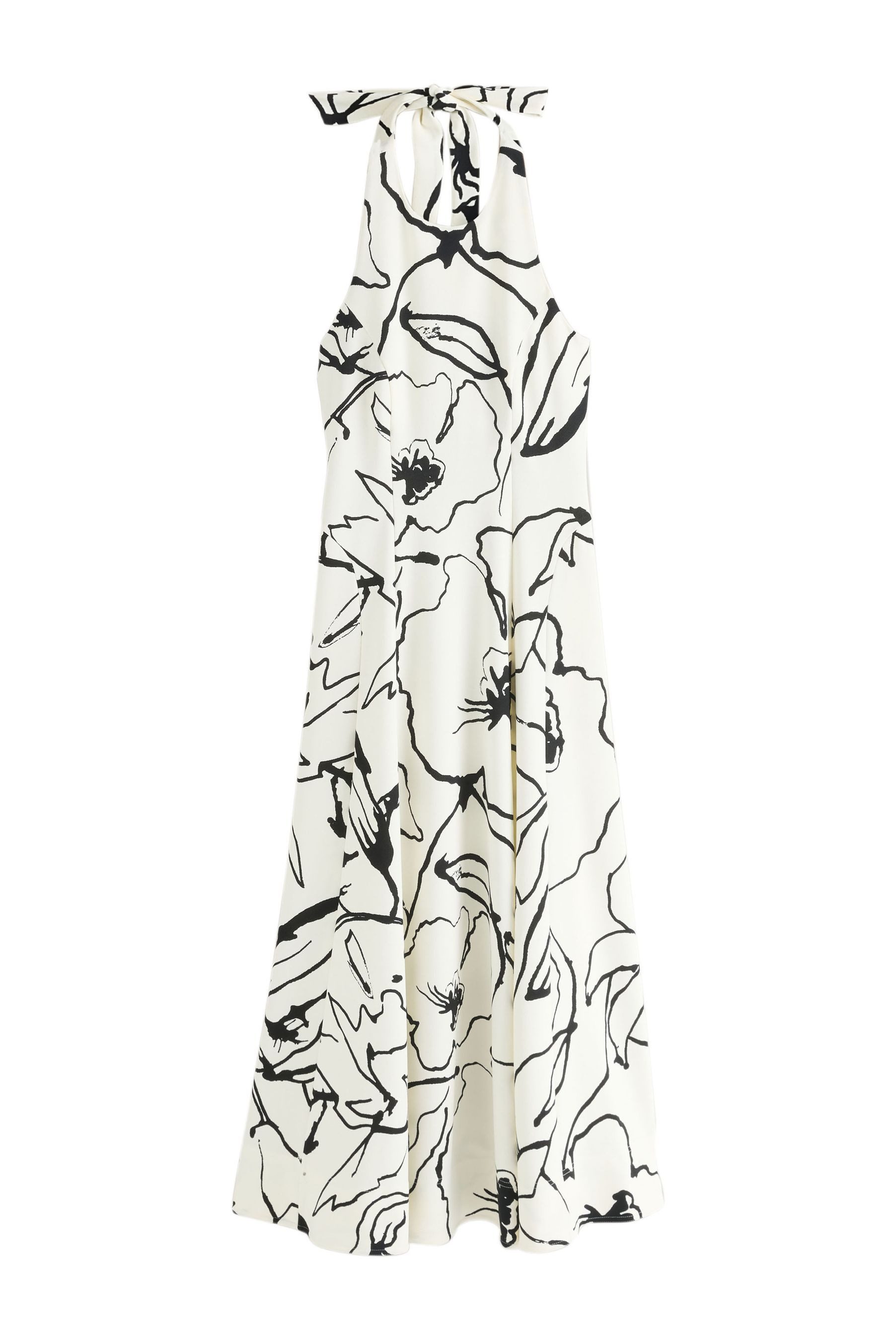 Next Midikleid Festliches Neckholder-Midikleid (1-tlg)