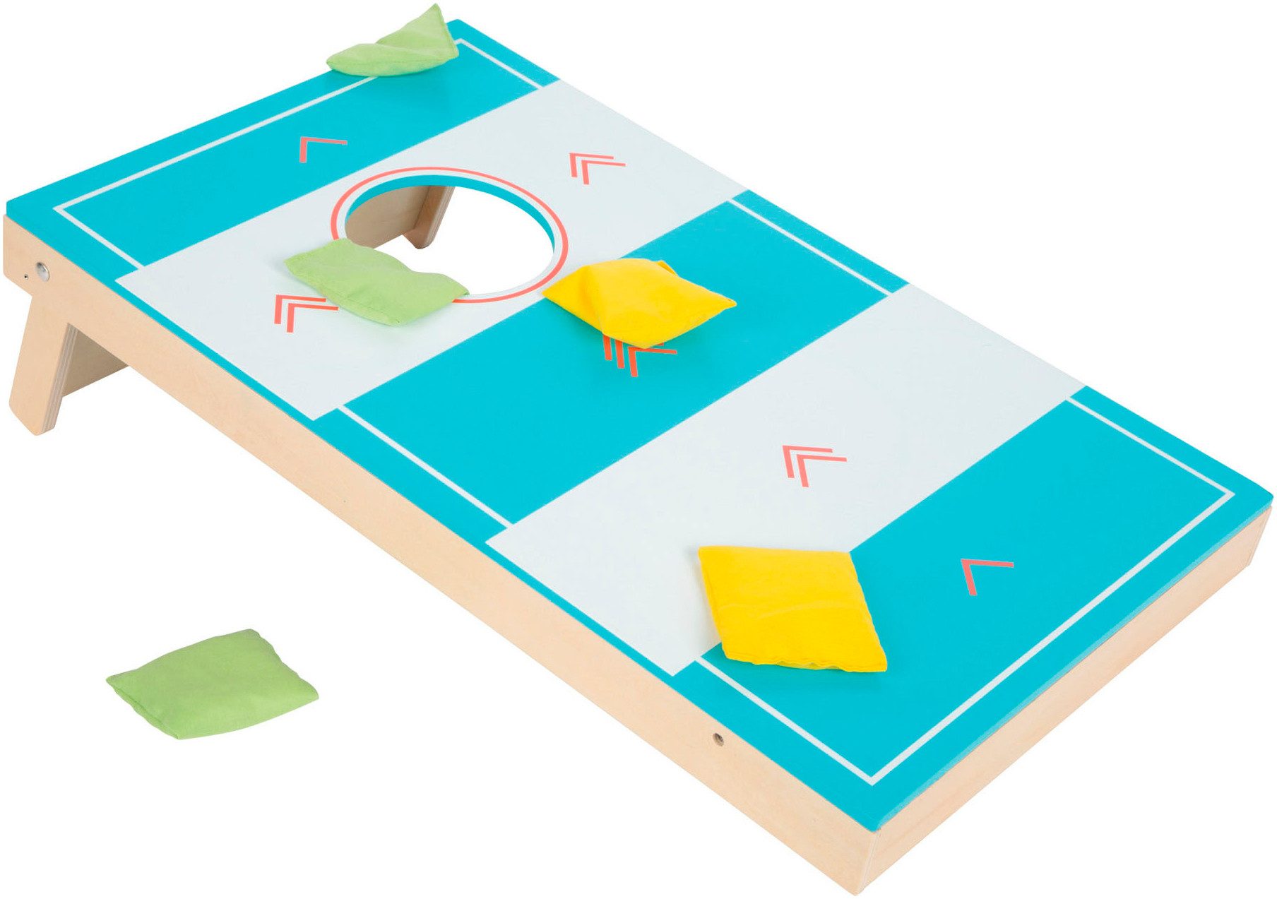 Small Foot Spiel Cornhole und Sling Puck Spiel, Active, Kinderspiel
