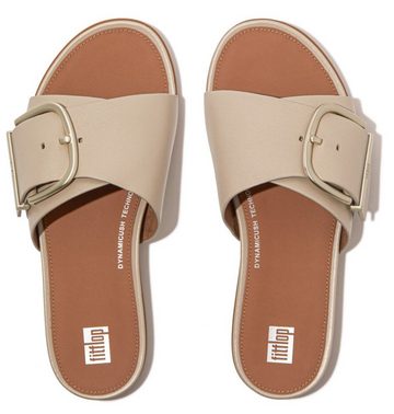 Fitflop GRACIE MAXI-BUCKLE Pantolette, Sommerschuh, Schlappen, verstellbare Schnalle für tolle Passform