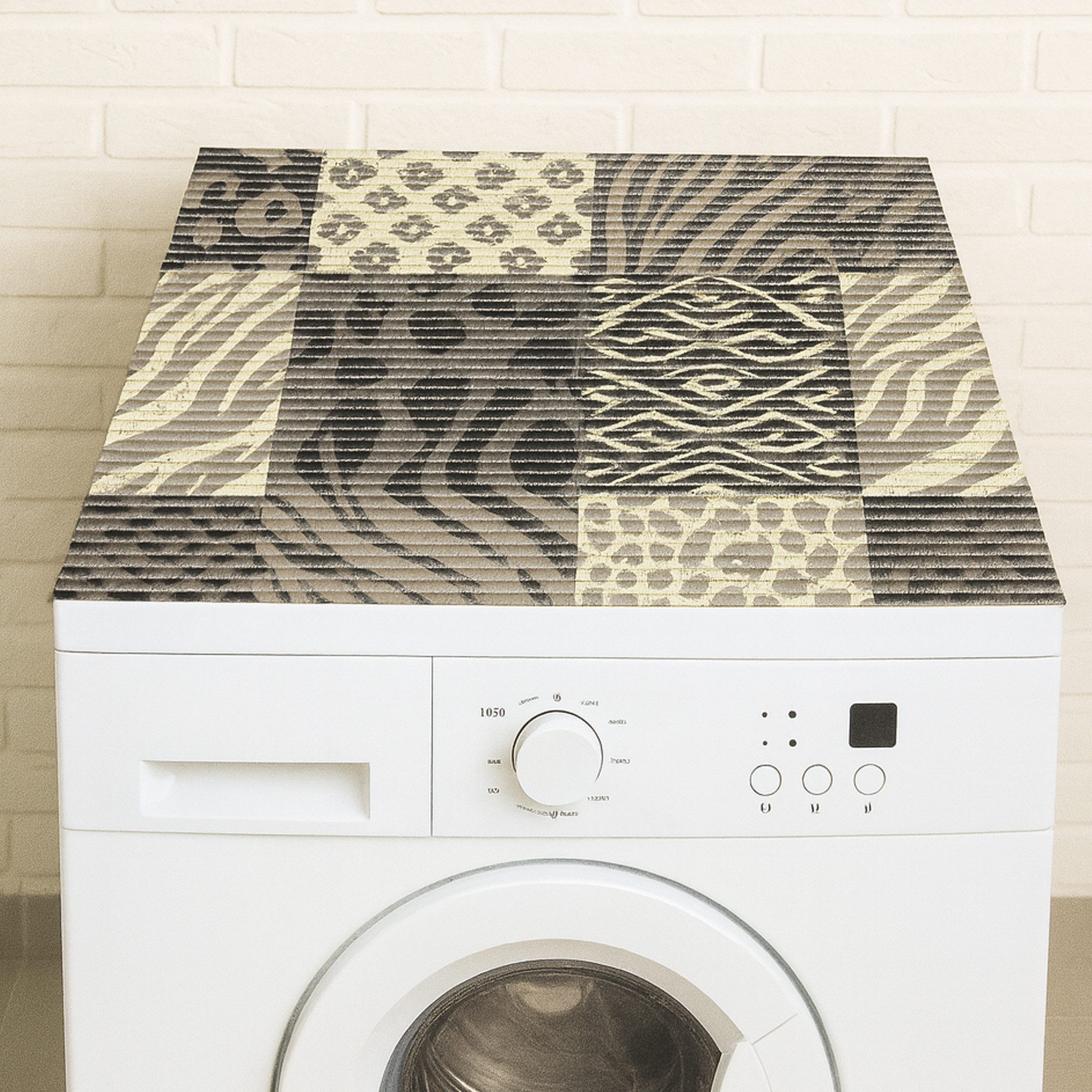 Bestlivings Waschmaschinenbezug Weichschaummatte 60x60cm, 4,5mm stark, Anti-Rusch, waschbar bei 40 °C, pflegeleicht, hygienisch