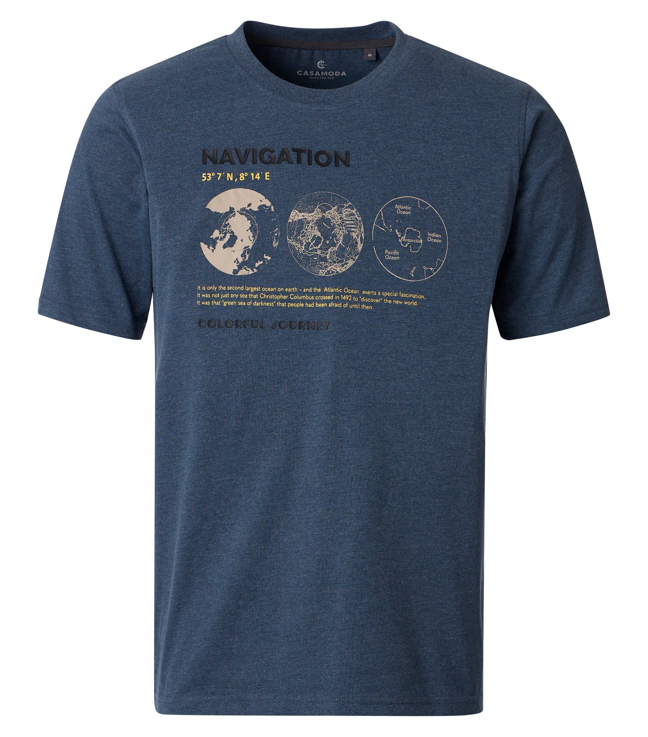 CASAMODA T-Shirt CASAMODA T-Shirt Print günstig online kaufen