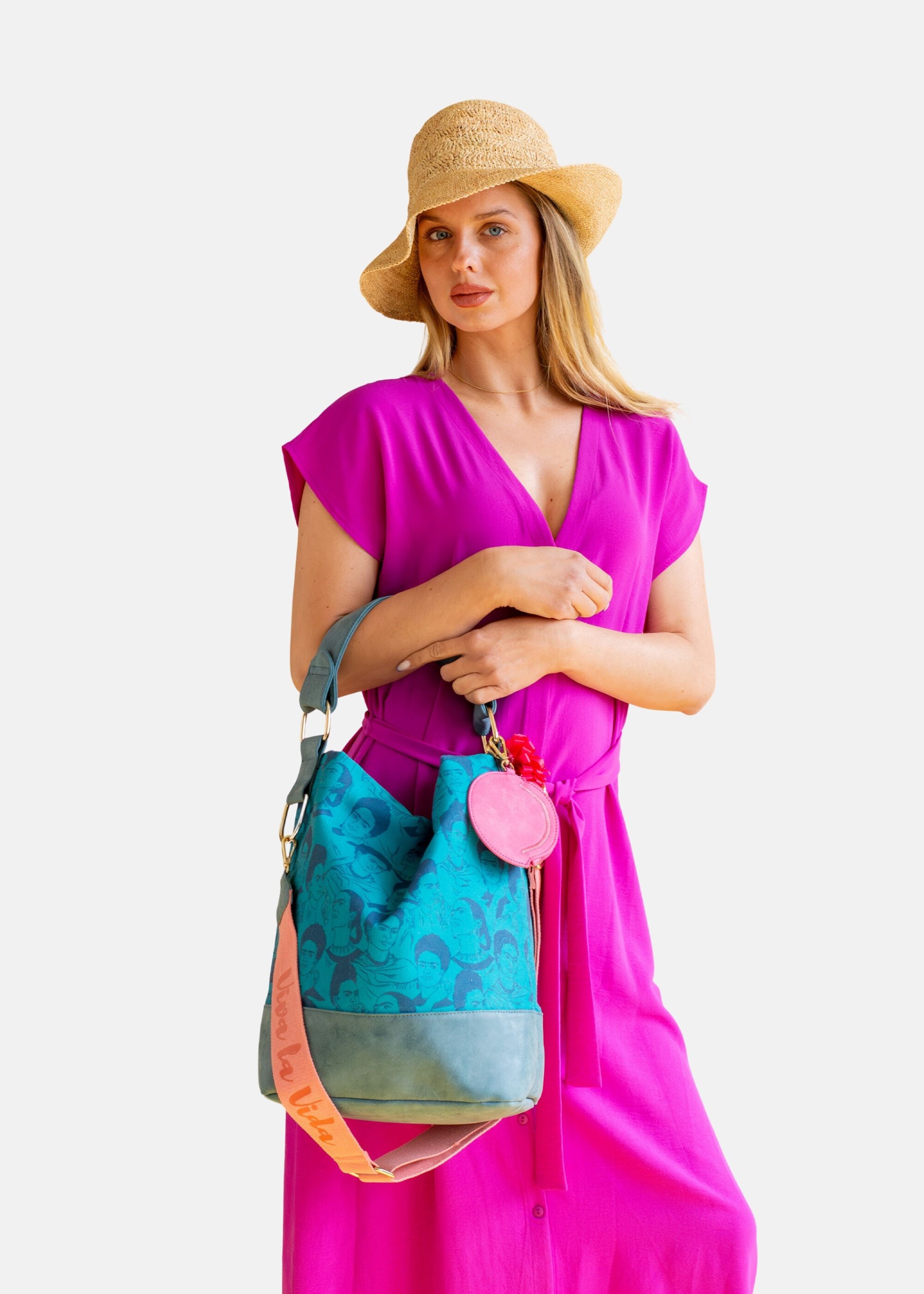 Fritzi aus Preußen Umhängetasche Fritzi x Frida Kahlo, mit All-Over-Print