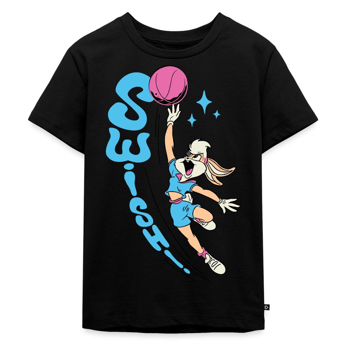 Spreadshirt T-Shirt Looney Tunes Lola Bunny Swish Basketball-Design Kinder Premium T-Shirt (1-tlg)