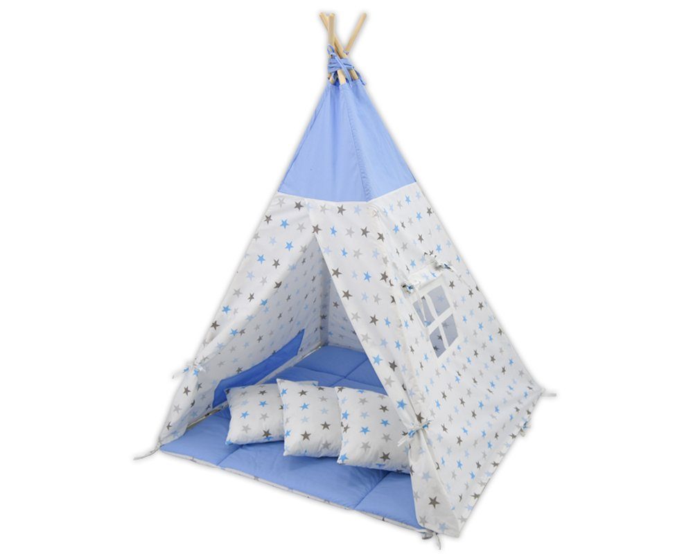 Welt der Träume Spielzelt Tipi, Kinder Zelt, Spielzelt, Teepee, Kinderzelt, Zelt mit Fenster, VERSCHIEDENE MUSTER UND FARBEN