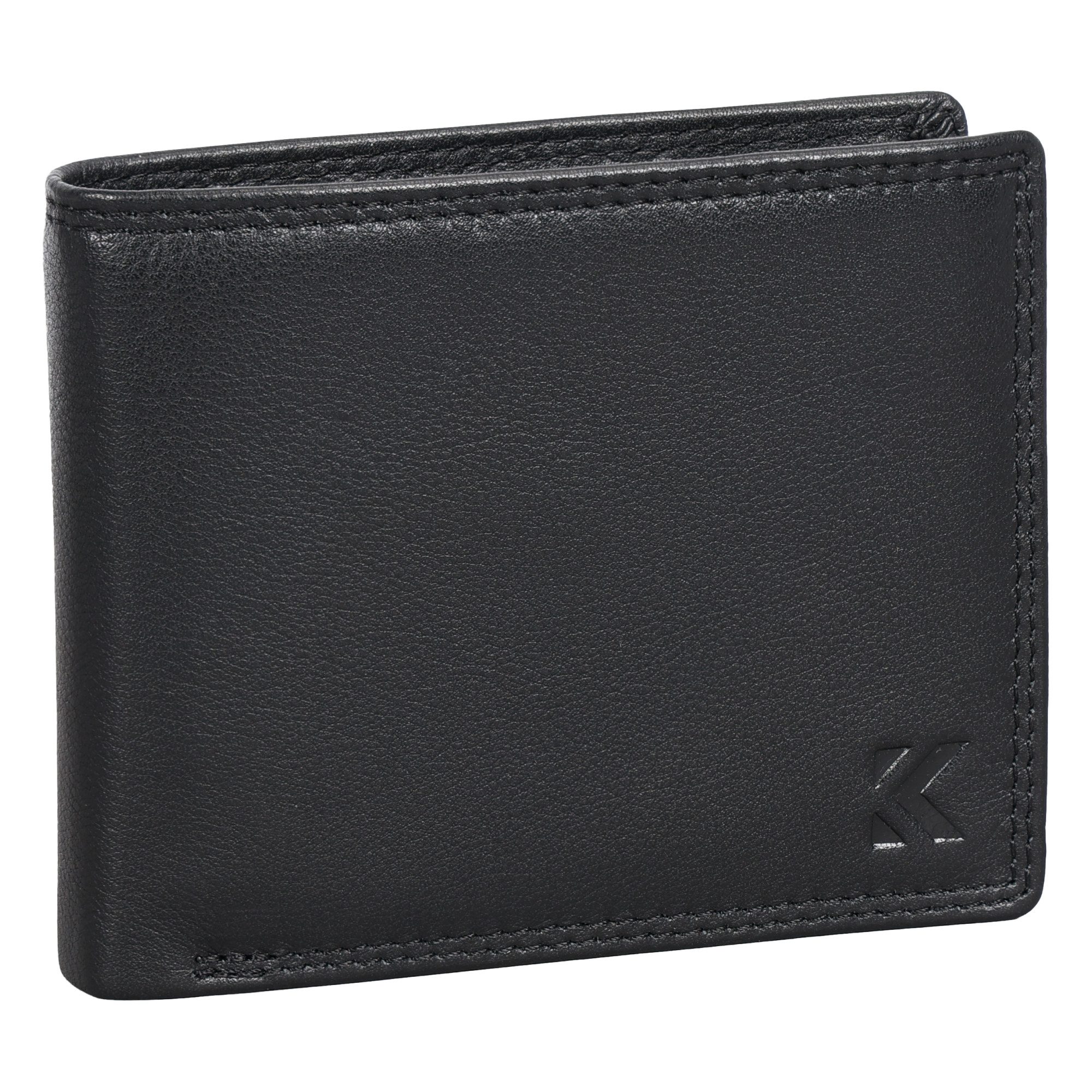 EAAKIE Geldbörse RFID echt Leder Portemonnaie Geldbörse Herren Rindleder, R günstig online kaufen