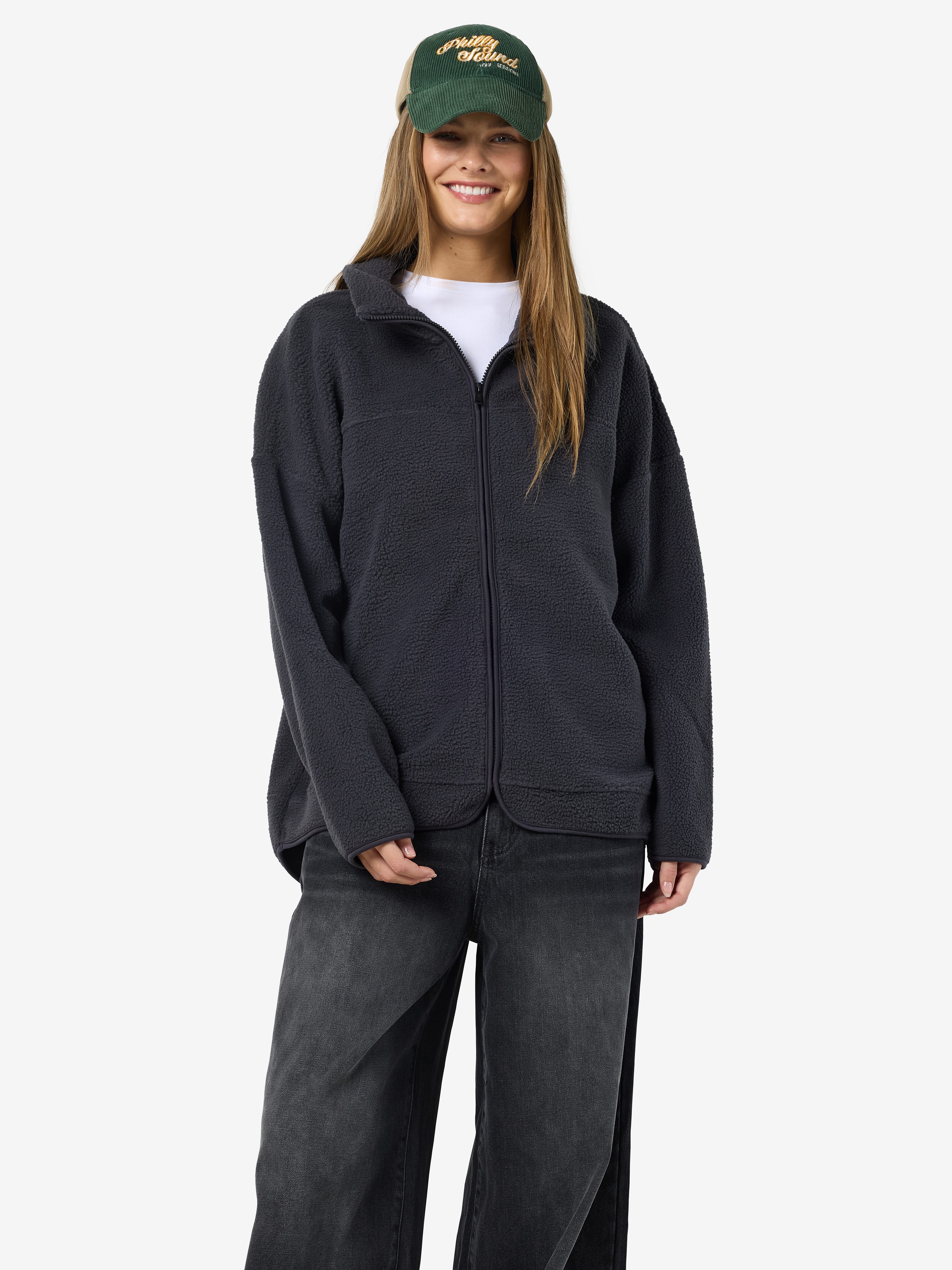 Noisy may Fleecejacke NMCOZY L/S ZIP SWEATER JRS NOOS günstig online kaufen