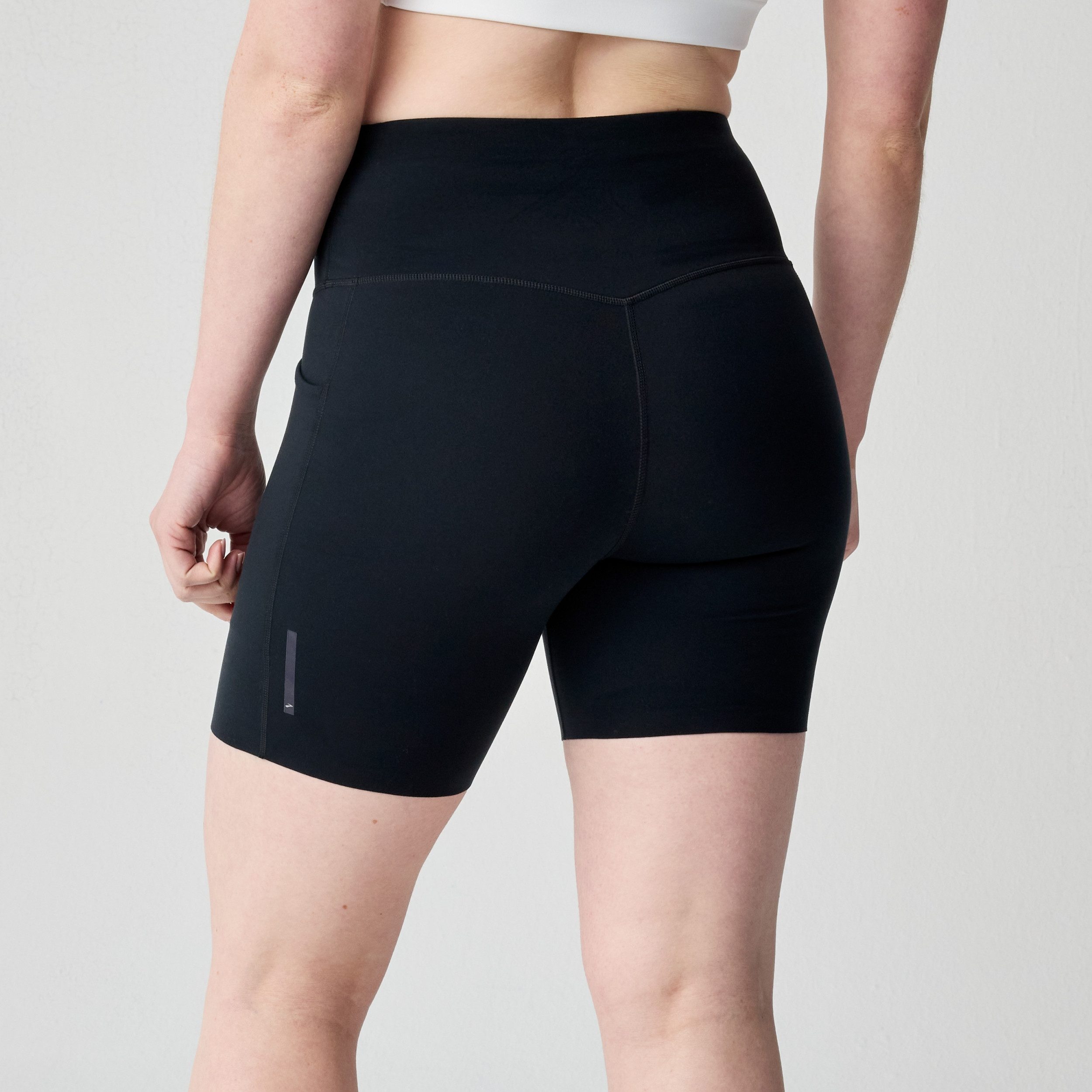 Brooks Laufshorts Chaser 7" Damen Short Tight schwarz
