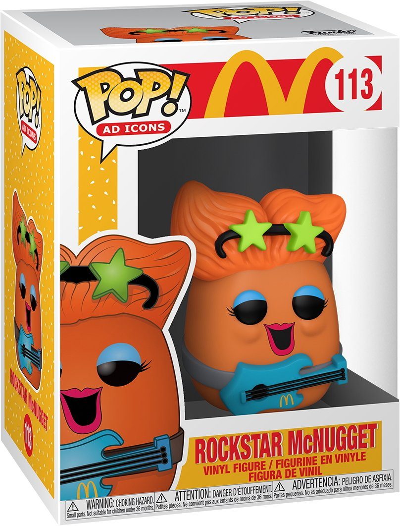 Spielfigur Mc Donalds - Rockstar McNugget 113 Pop!