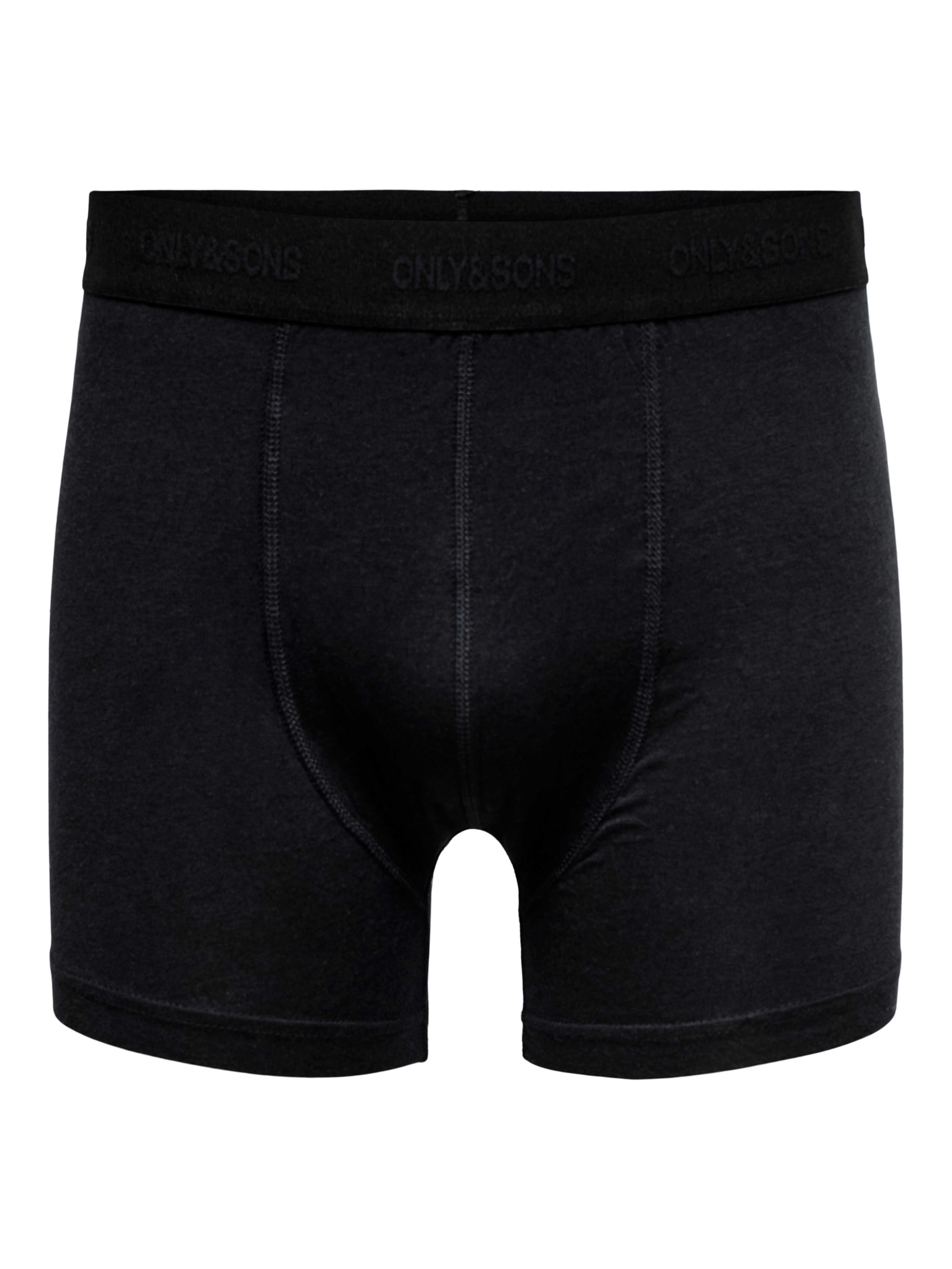 ONLY & SONS Boxershorts ONSFITZ BAMBOO BOXER LOGO 3-PACK NOOS (Packung, 3-St)