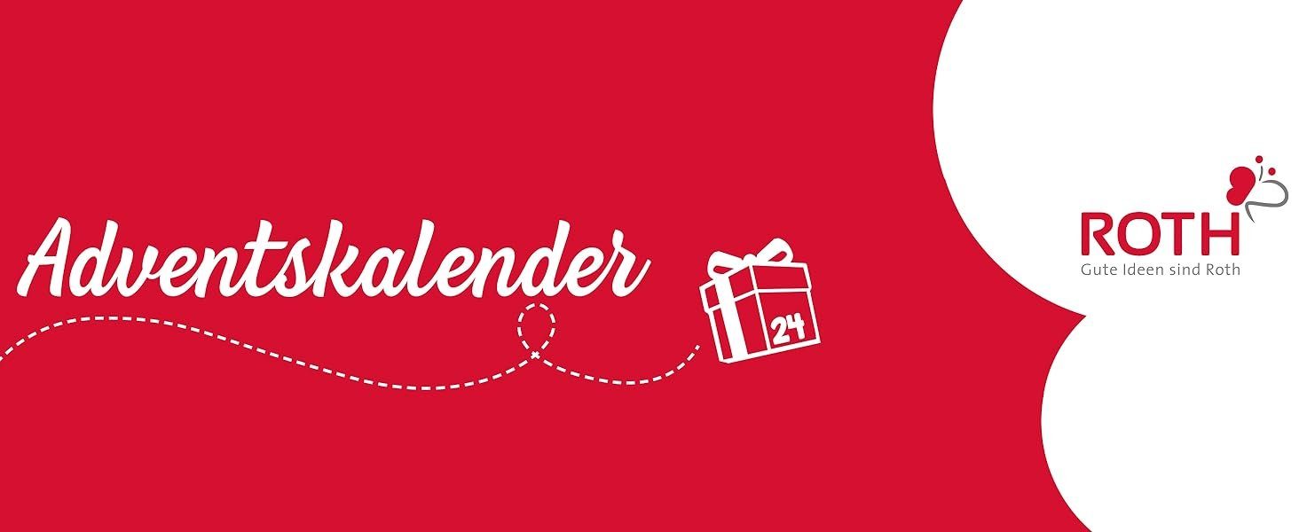 24 Dir Adventszeit Zeit' für Wellnessartikeln eine mit Nimm Adventskalender, Roth entspannte