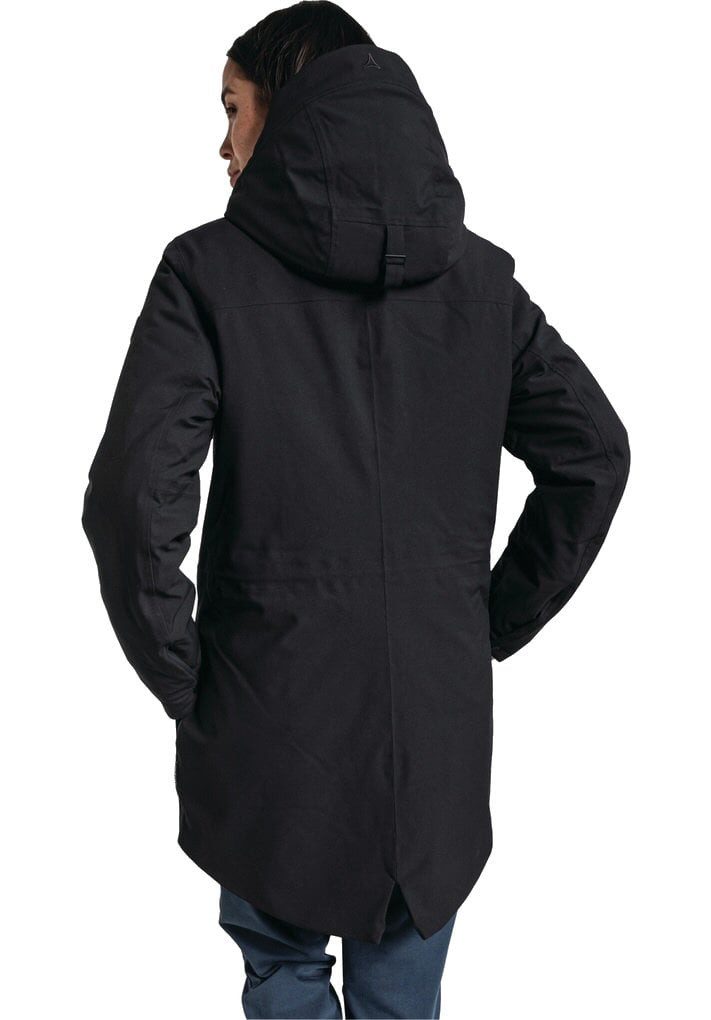 Schöffel Parka Rotterdam (wasser- und winddicht) schwarz Damen günstig online kaufen
