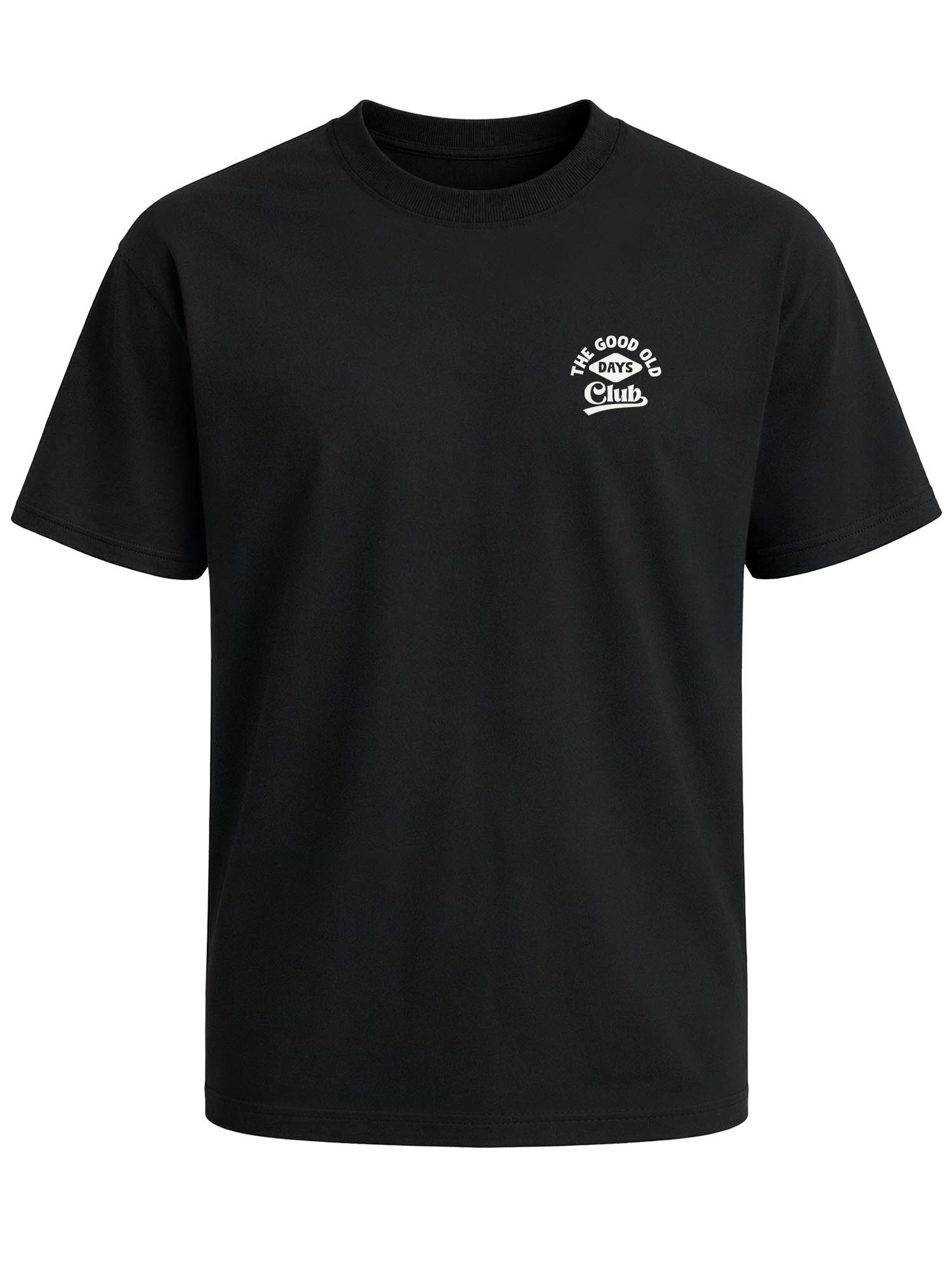 Oversize-Shirt Herren T-Shirt - Good old Days - Oversized Relaxed Fit Sommer Fashion
