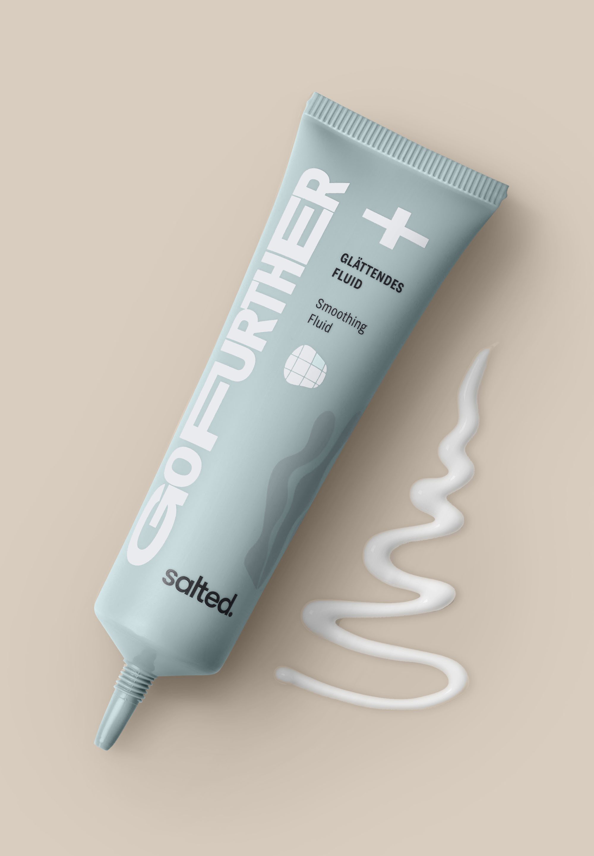 salted. Gesichtsfluid Glättende Augenpflege, ohne Duft