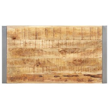 furnicato Couchtisch 110x60x40 cm Massivholz mit Palisander-Finish