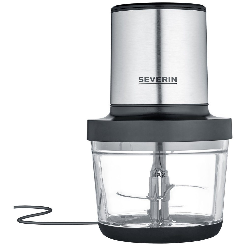 Severin Zerkleinerer Severin KM 3867 Zerkleinerer 400 W Schwarz (matt), Edelstahl (gebürste, 400.00 W