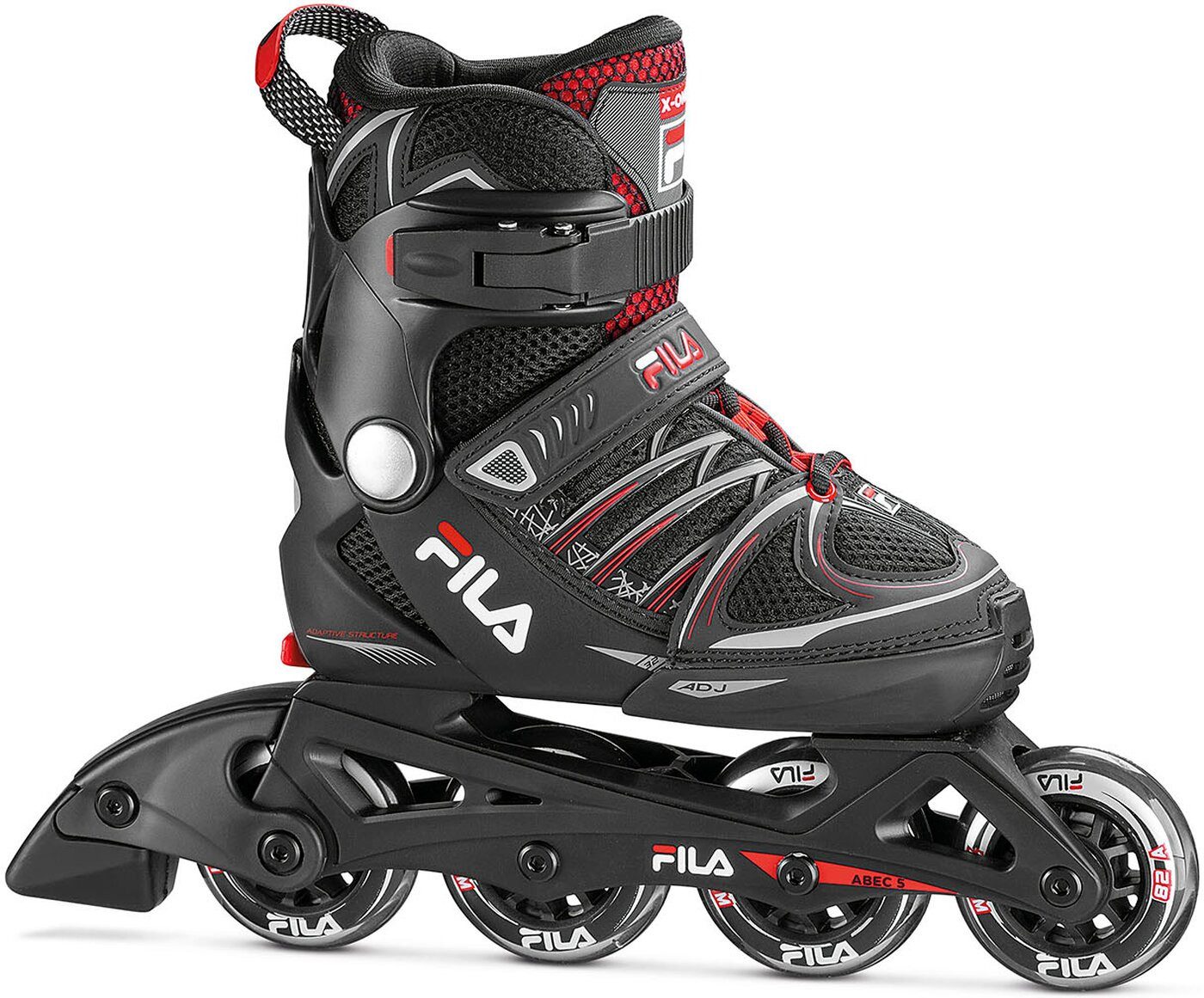 Fila Inlineskates FILA Inline Skate X-One - verstellbar SCHWARZ-ROT