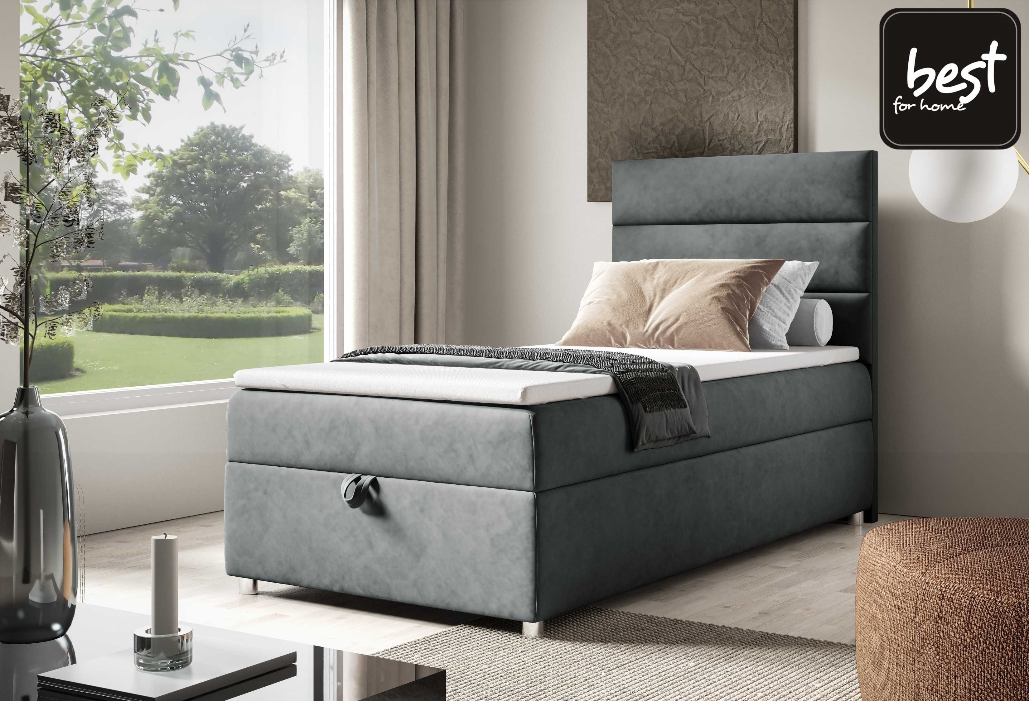 Best for Home Boxspringbett mit Bettkasten Trinity K-4 SINGLE Bonell-Matrat günstig online kaufen