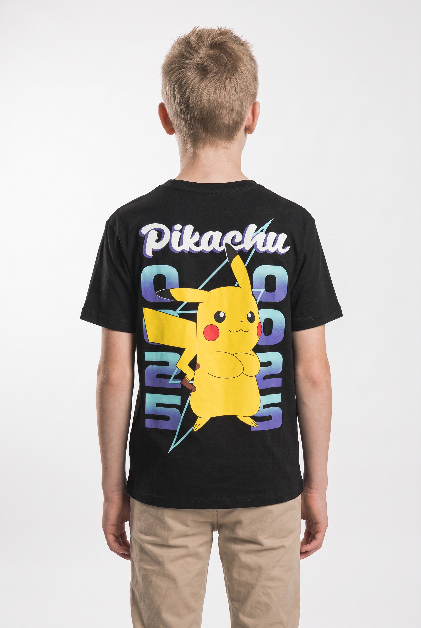 Name It T-Shirt NKMMATH POKEMON SS NREG TOP BOX SKY Baumwollmischung, regular fit – Bild 2 von 5