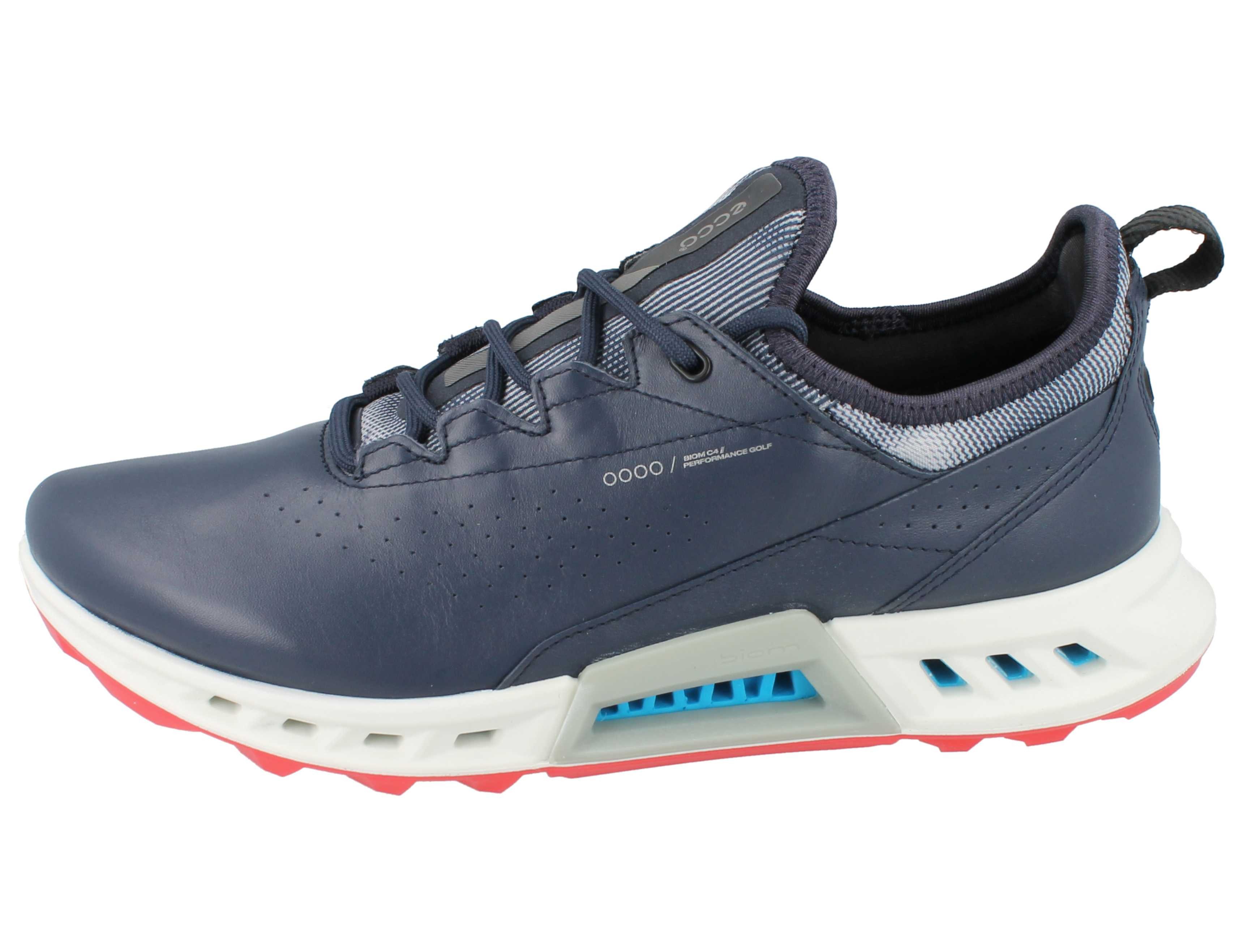 Ecco ECCO Biom C4 Damen Golfschuhe dunkelblau Glattleder - Größe: 37 Golfschuh Wasserdicht