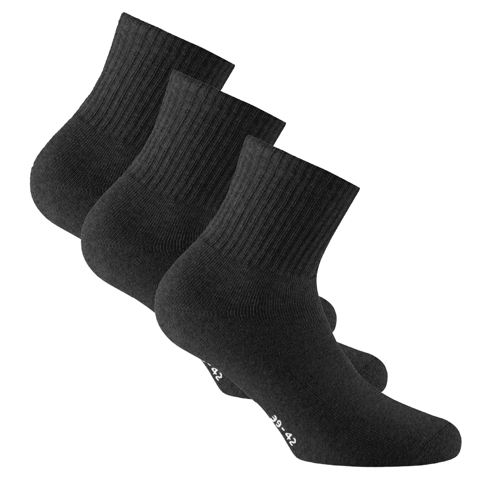 Sneakersocken Unisex Socken 3er Pack Baumwolle